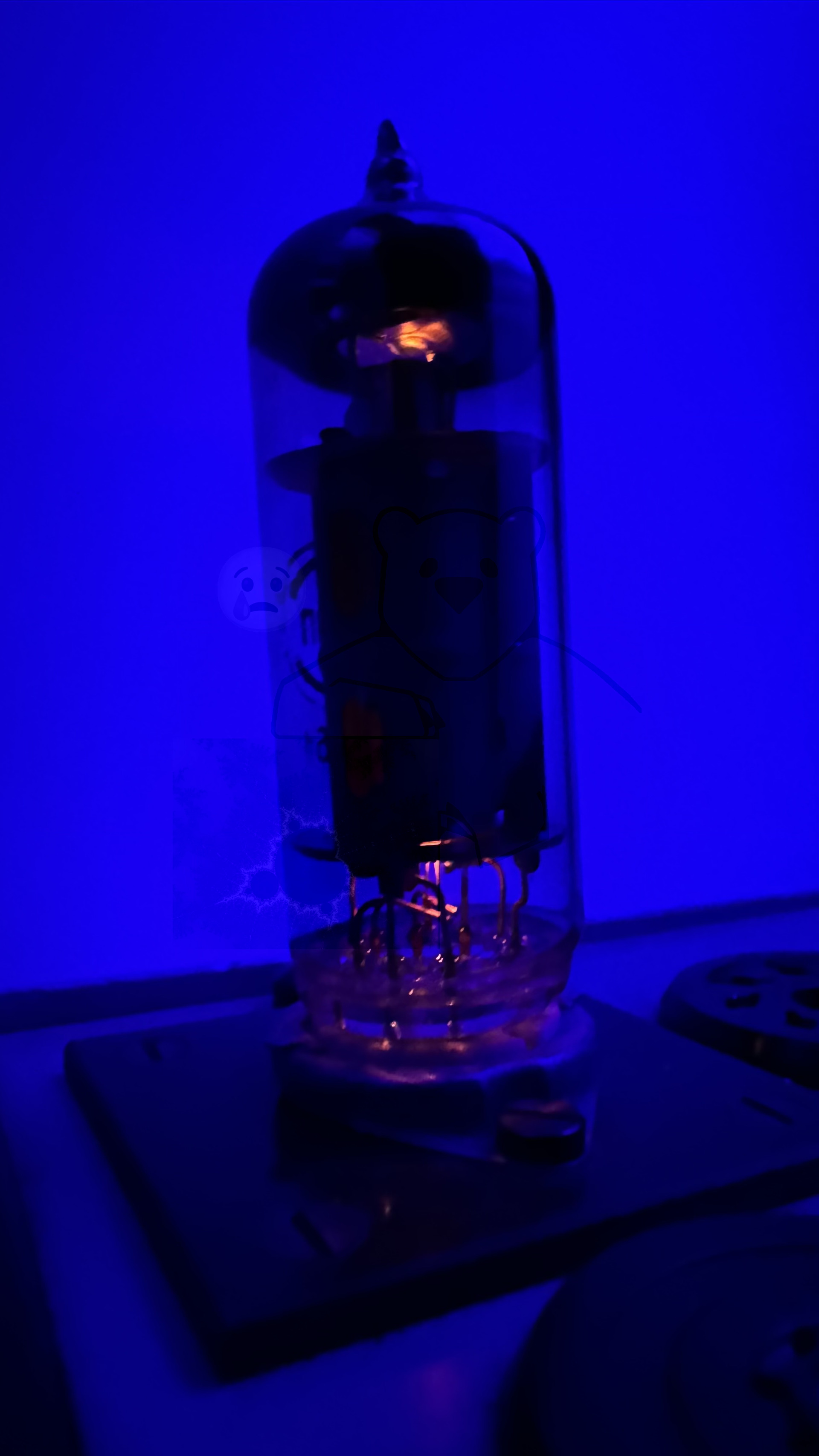 Röhre 6П1П #5512 In Betrieb Bild 2