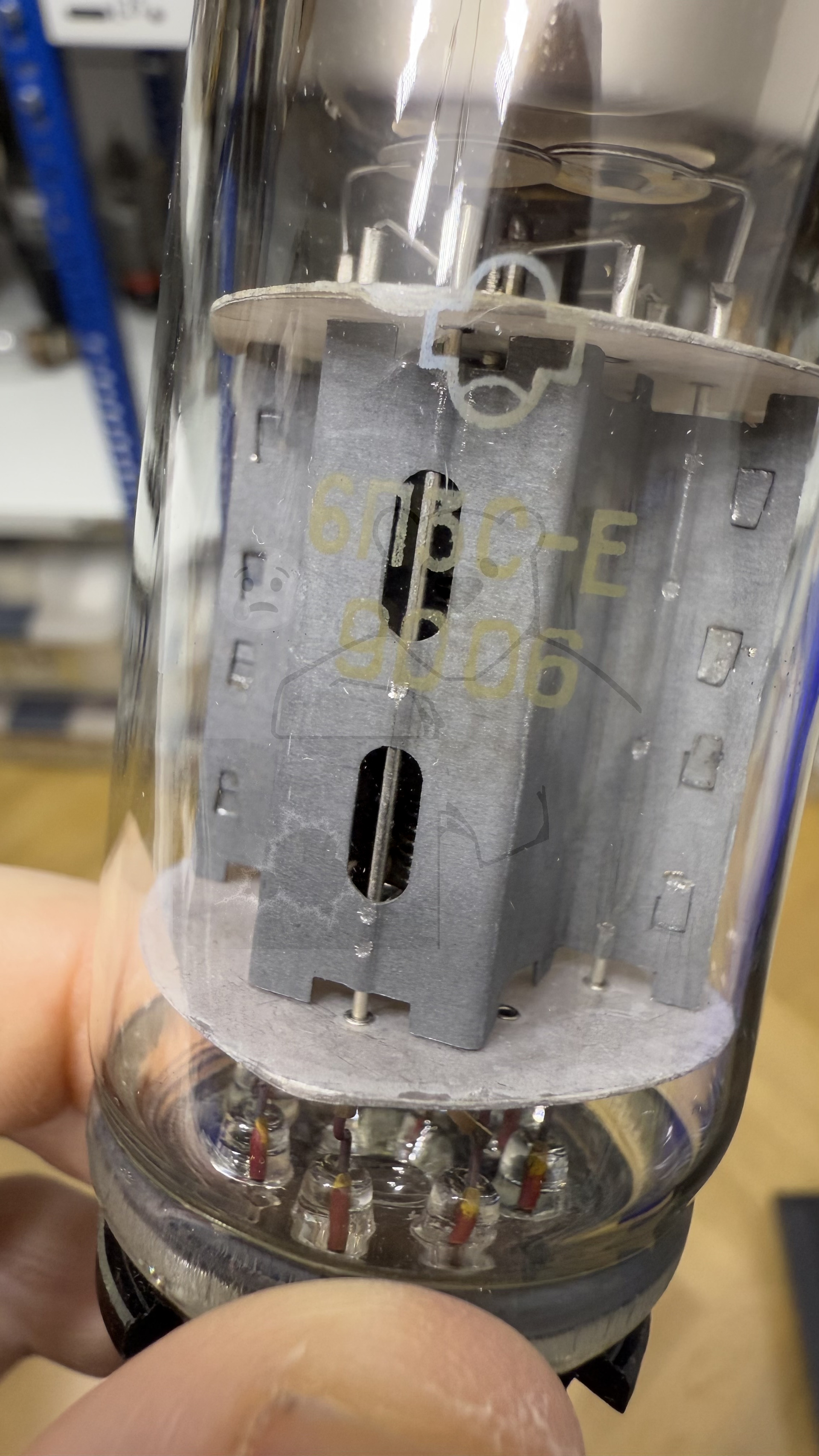 Röhre 6П3С-Е #8039 Bild 4