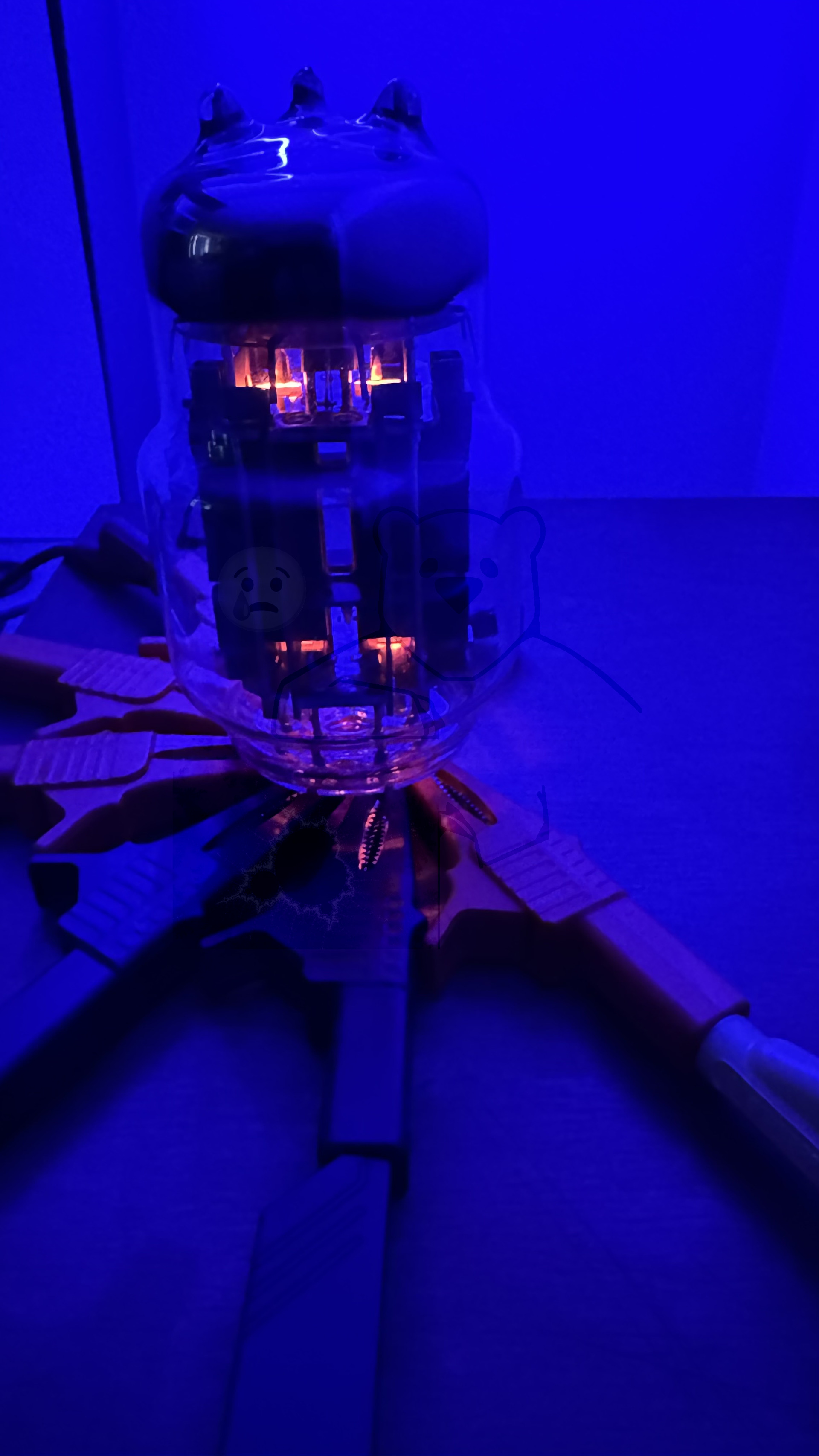 Röhre 6С33С-В #4539 In Betrieb Bild 1