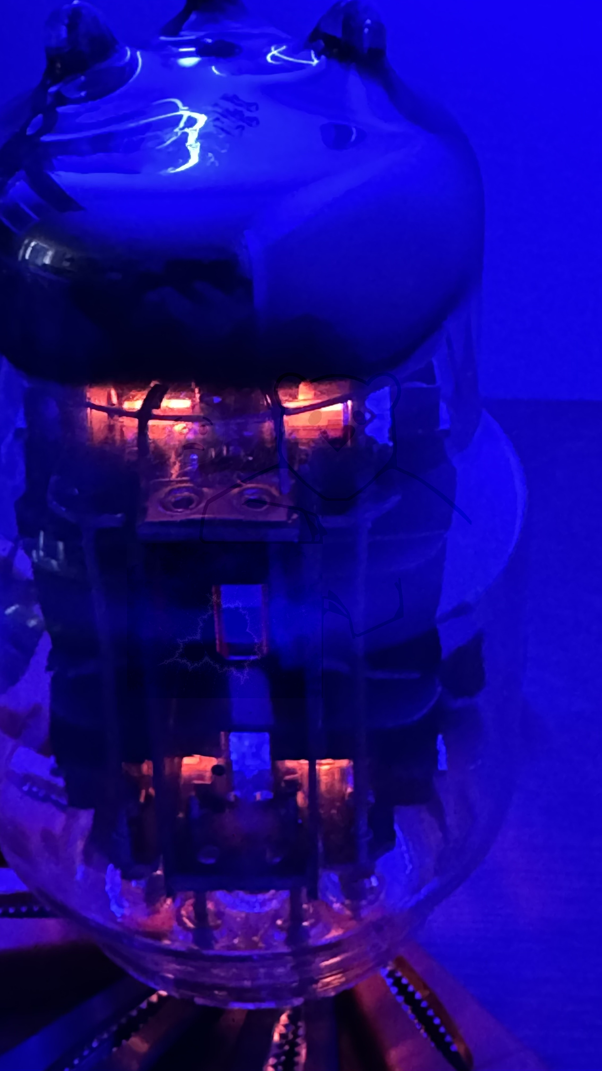 Röhre 6С33С-В #4539 In Betrieb Bild 3