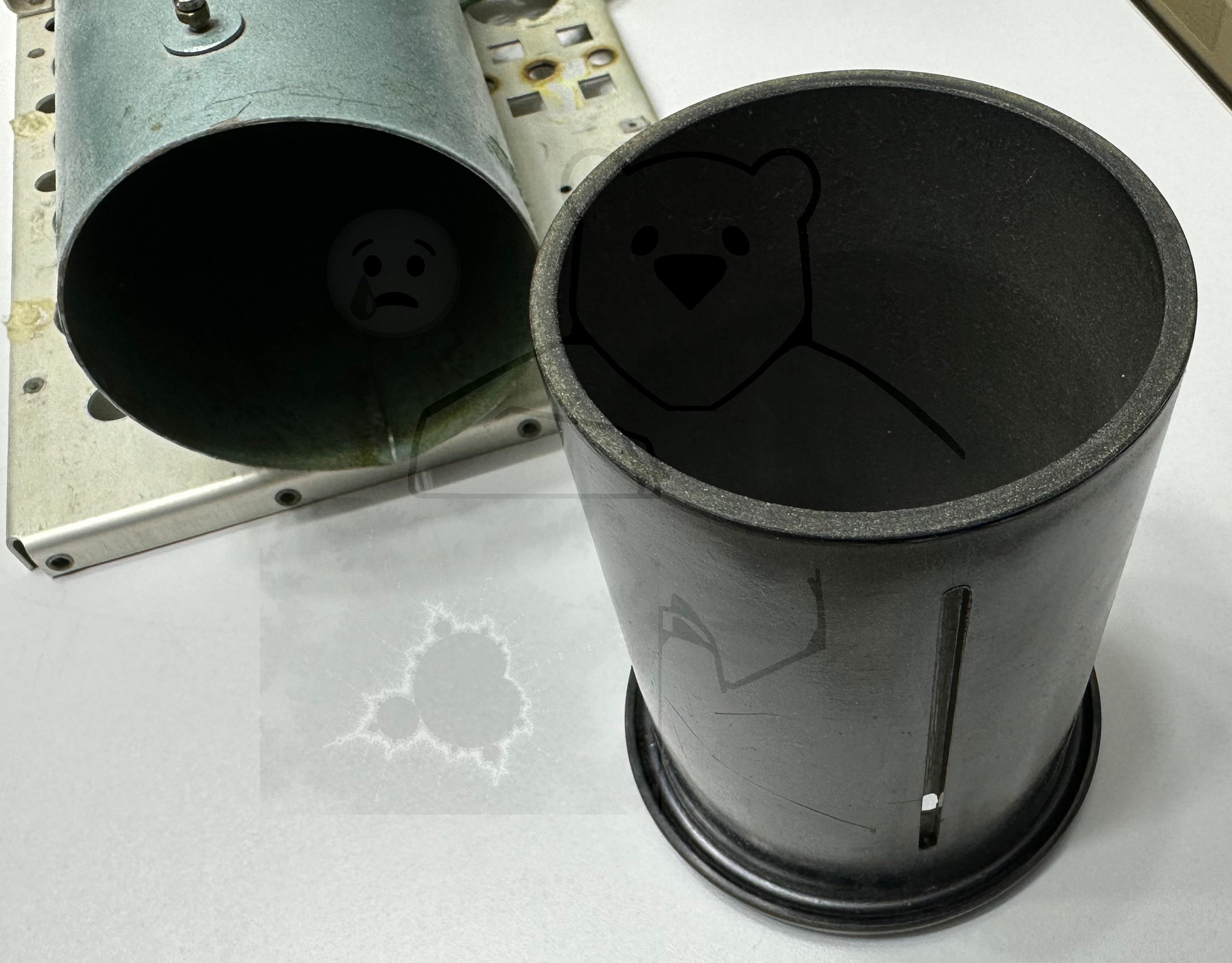 Röhre 8ЛО29И #3438 Original Halterung Bild 10