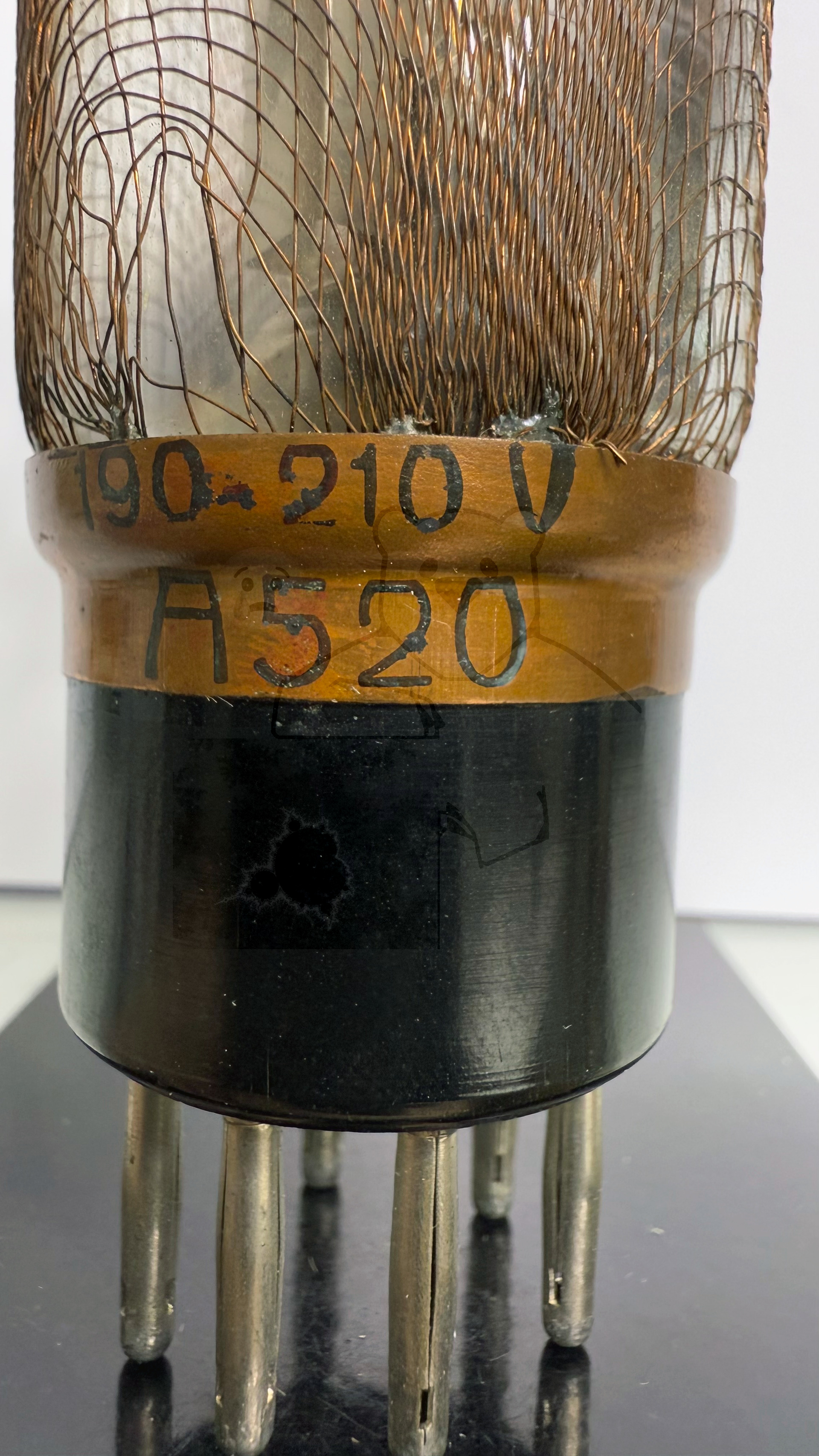 Röhre A520 (Ostar-Ganz, 7pol Hexodensockel) #7758 Bild 2