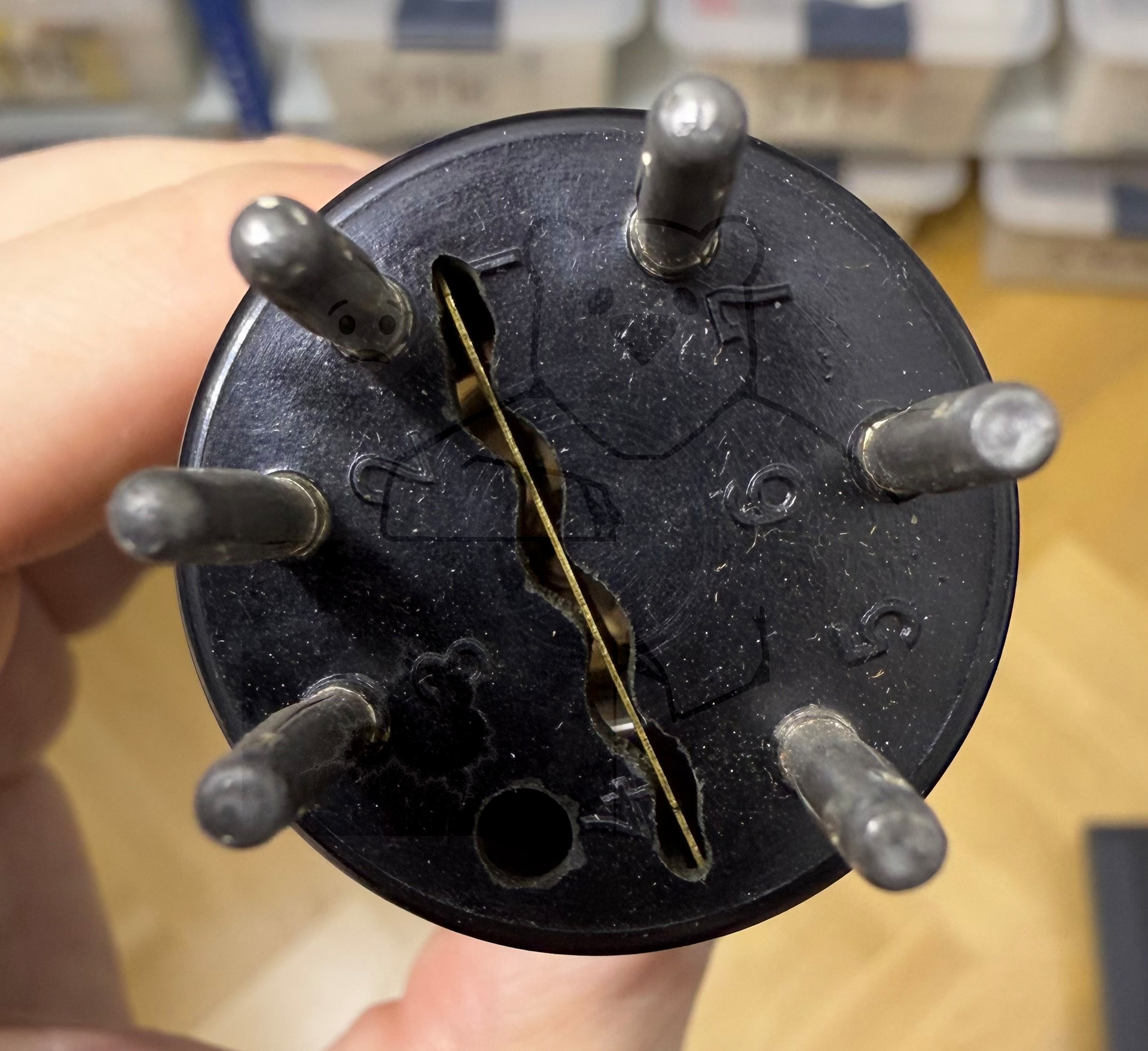 Röhre A520 (Ostar-Ganz, 7pol Hexodensockel) #7758 Bild 21