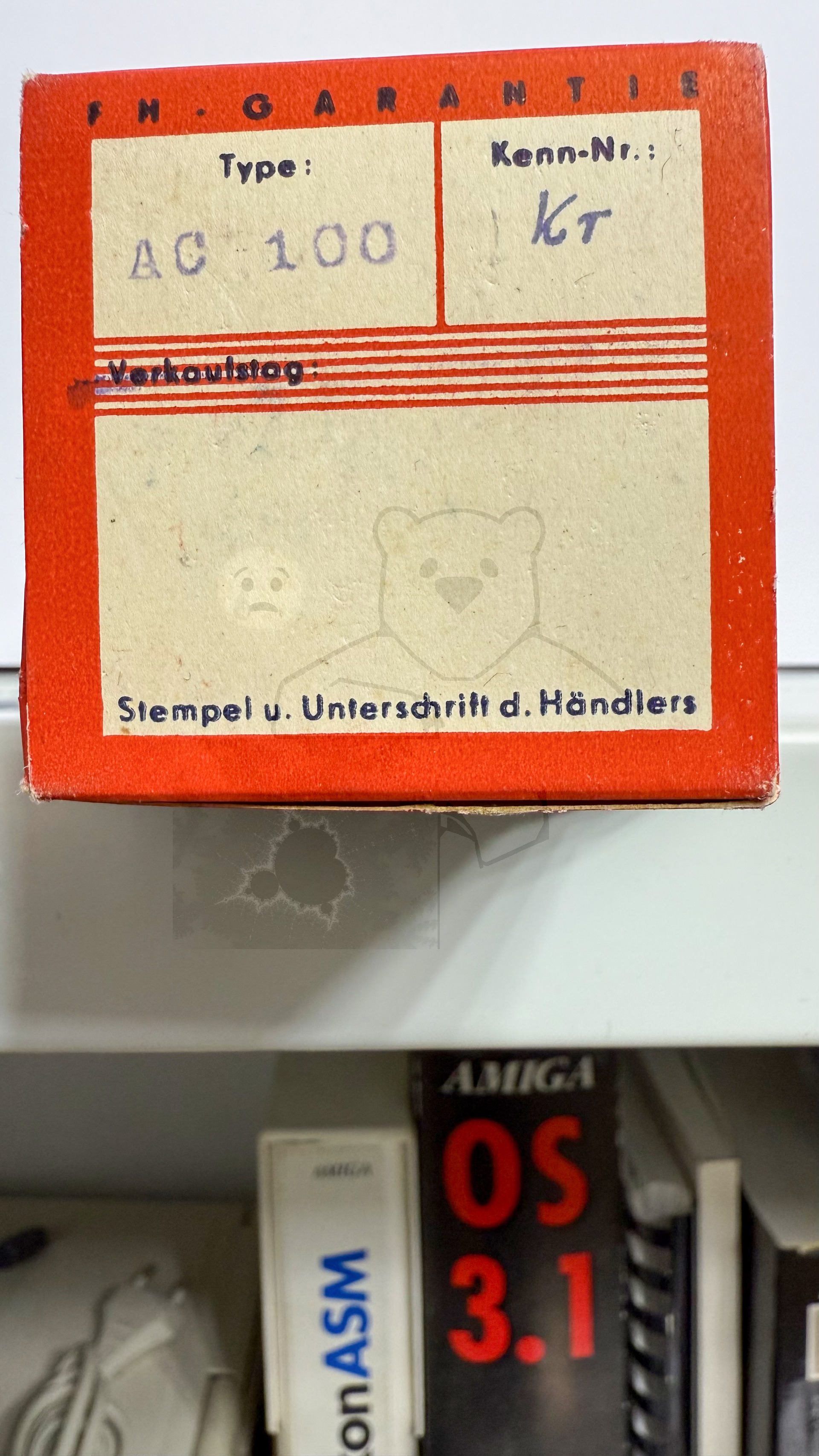 Röhre AC100 #7521 Verpackung Bild 6