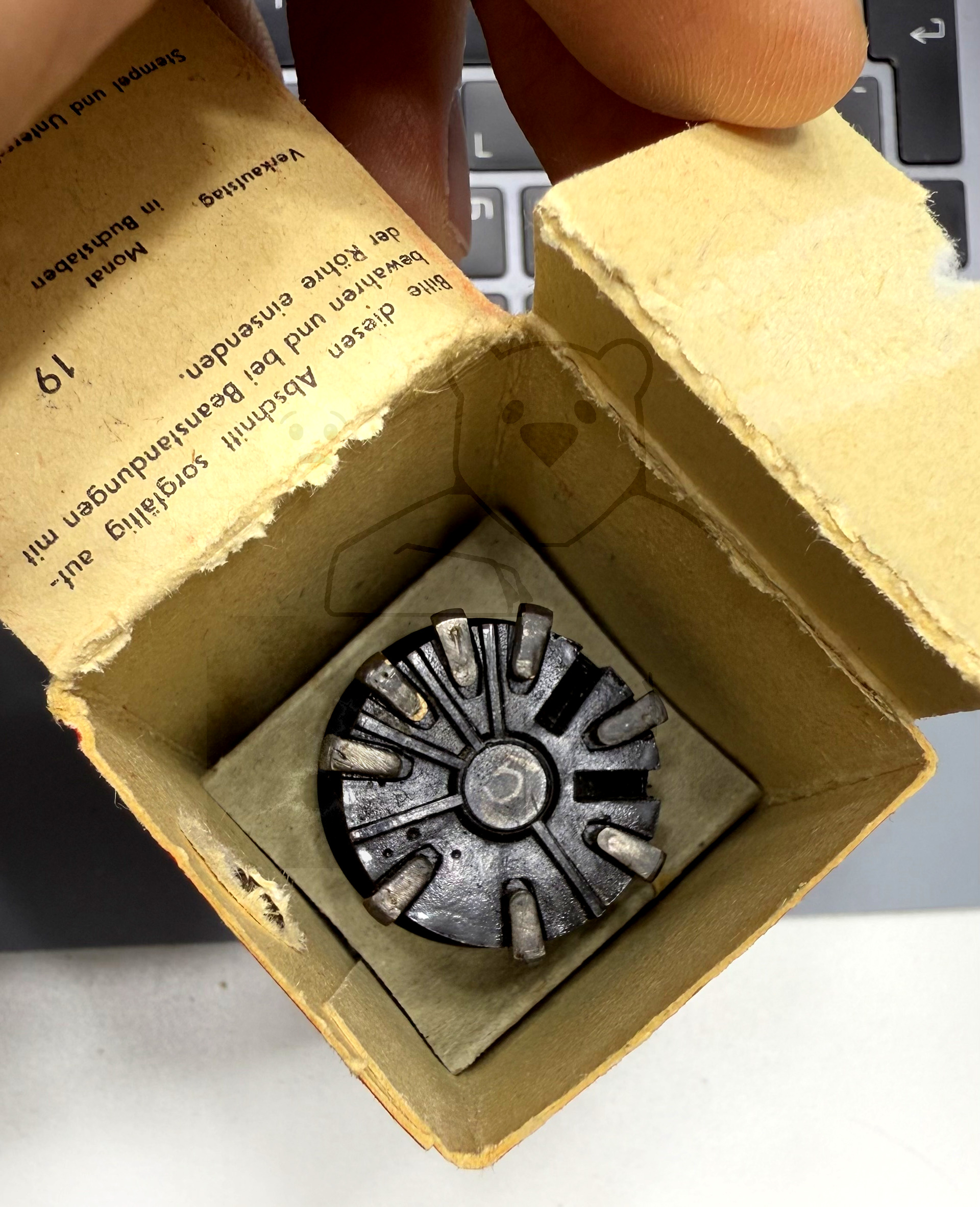 Röhre AC20 #7805 Verpackung Bild 1