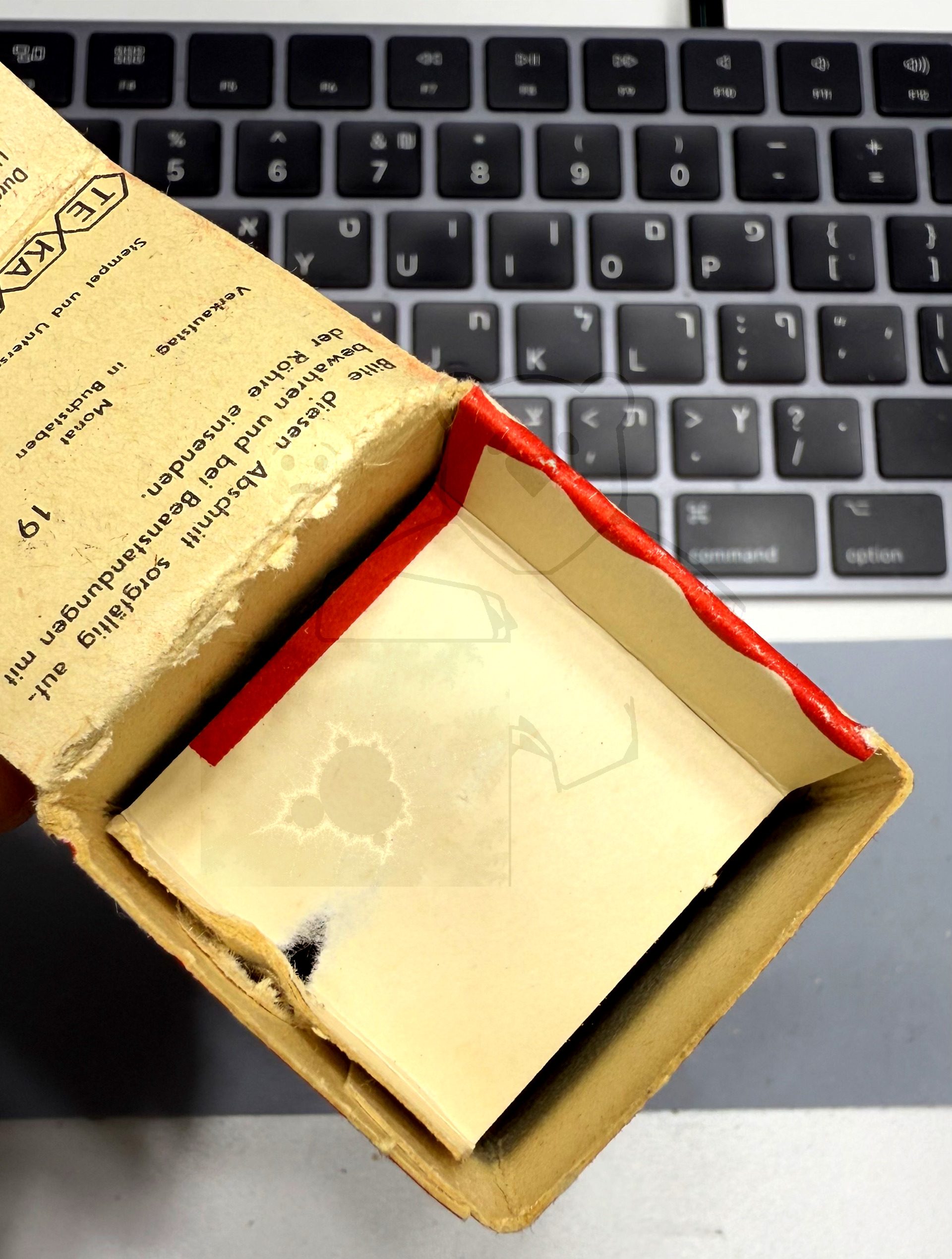 Röhre AC20 #7805 Verpackung Bild 2