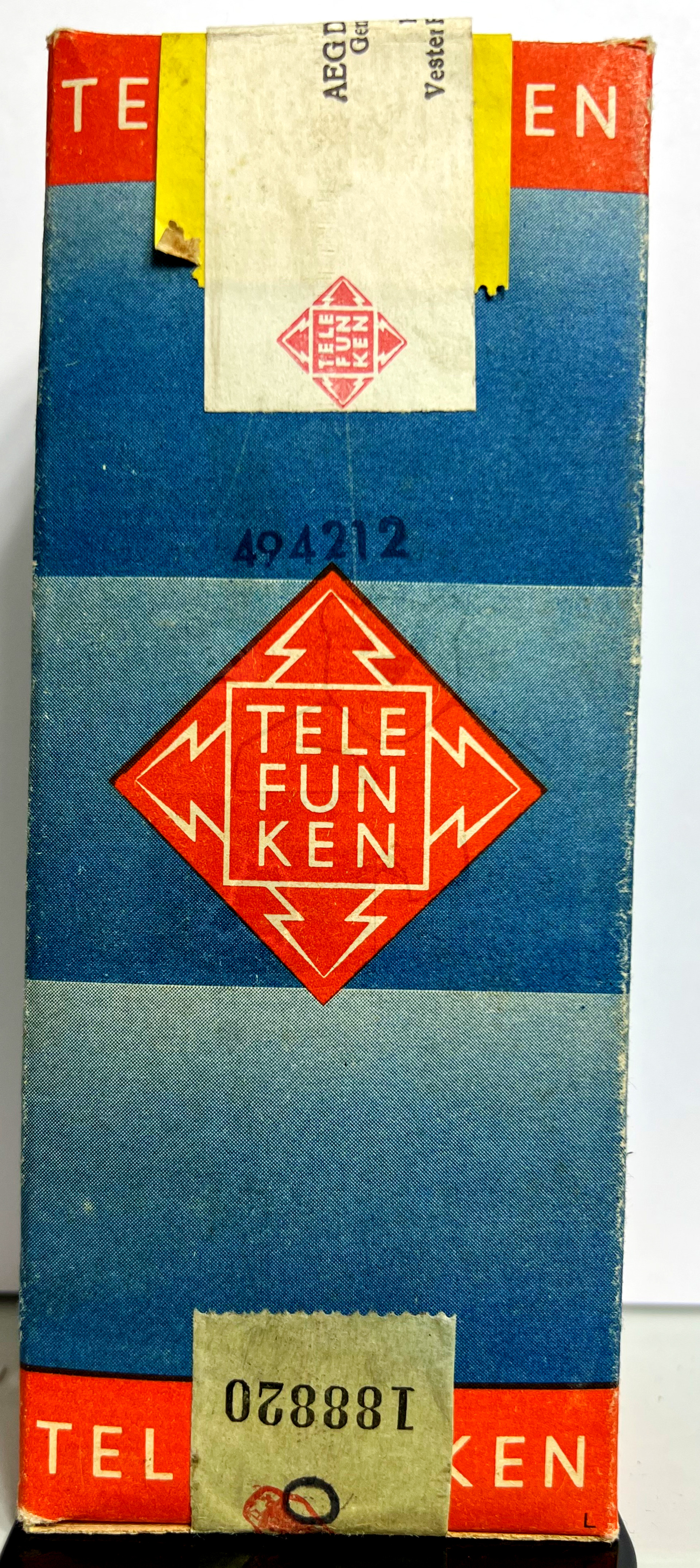 Röhre AD1-350 #6947 Verpackung Bild 6