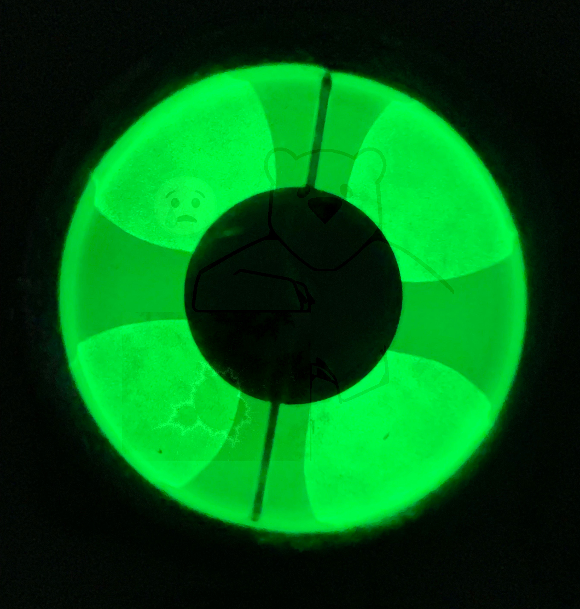 Röhre AM1 #6891 In Betrieb Bild 1