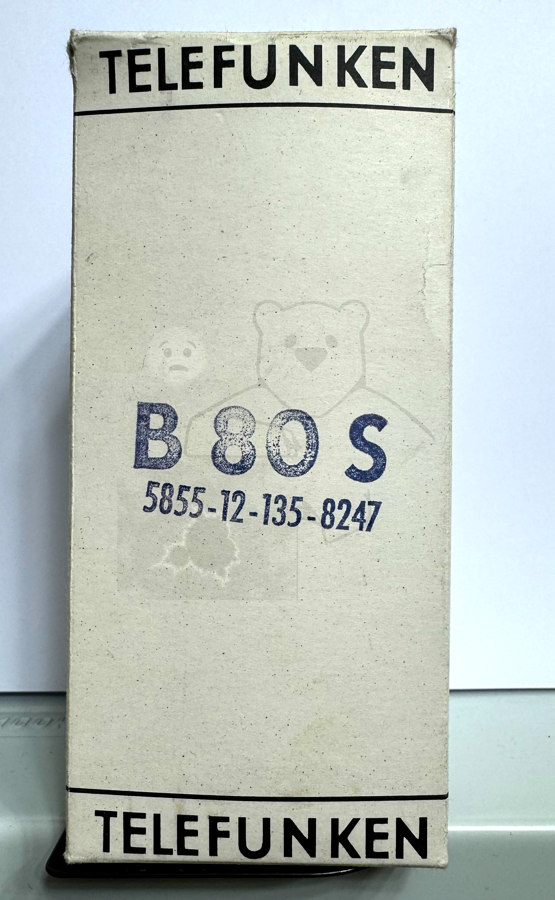 Röhre B80S #6523 Verpackung Bild 1