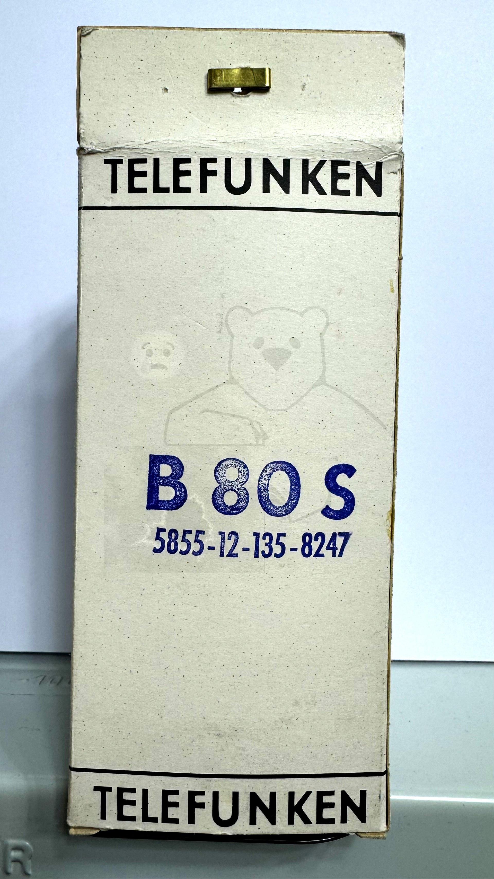 Röhre B80S #6523 Verpackung Bild 3