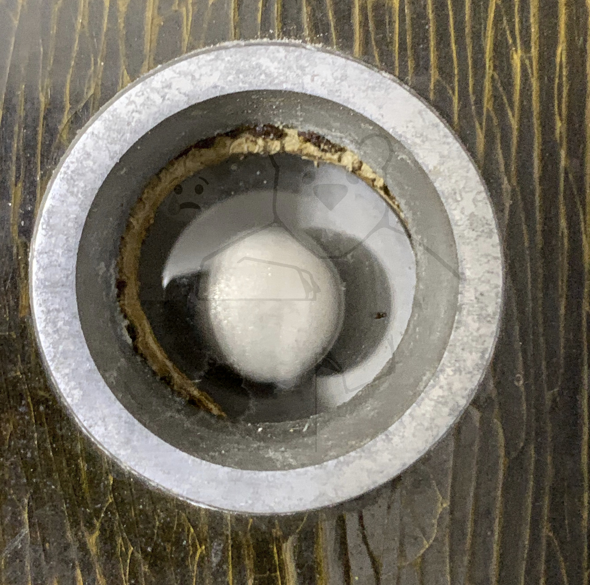 Röhre C-EM2 #6246 Bild 1, Verbaut in einem 'Telefunken 776 GWK'