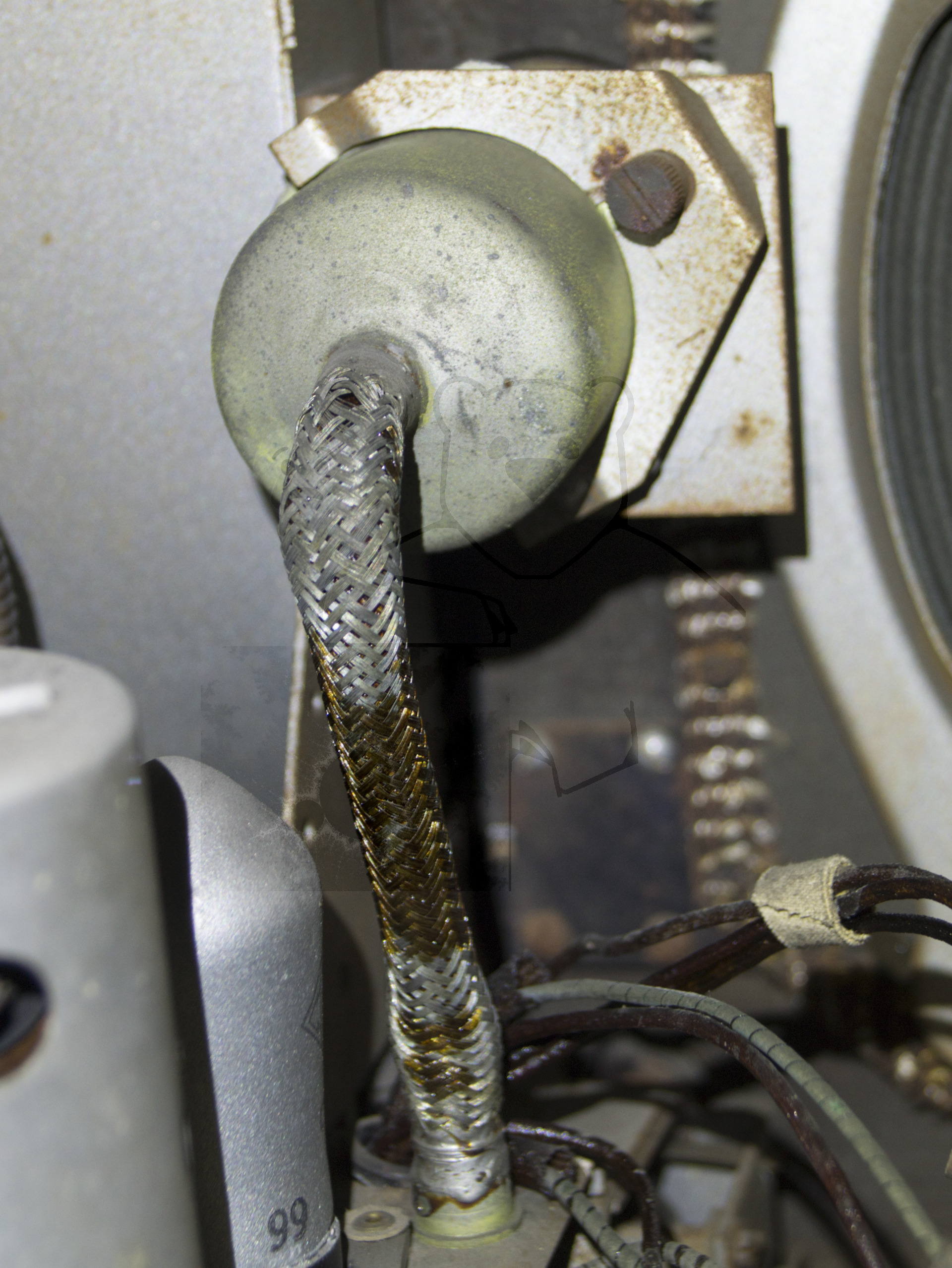 Röhre C-EM2 #6246 Bild 2, Verbaut in einem 'Telefunken 776 GWK'