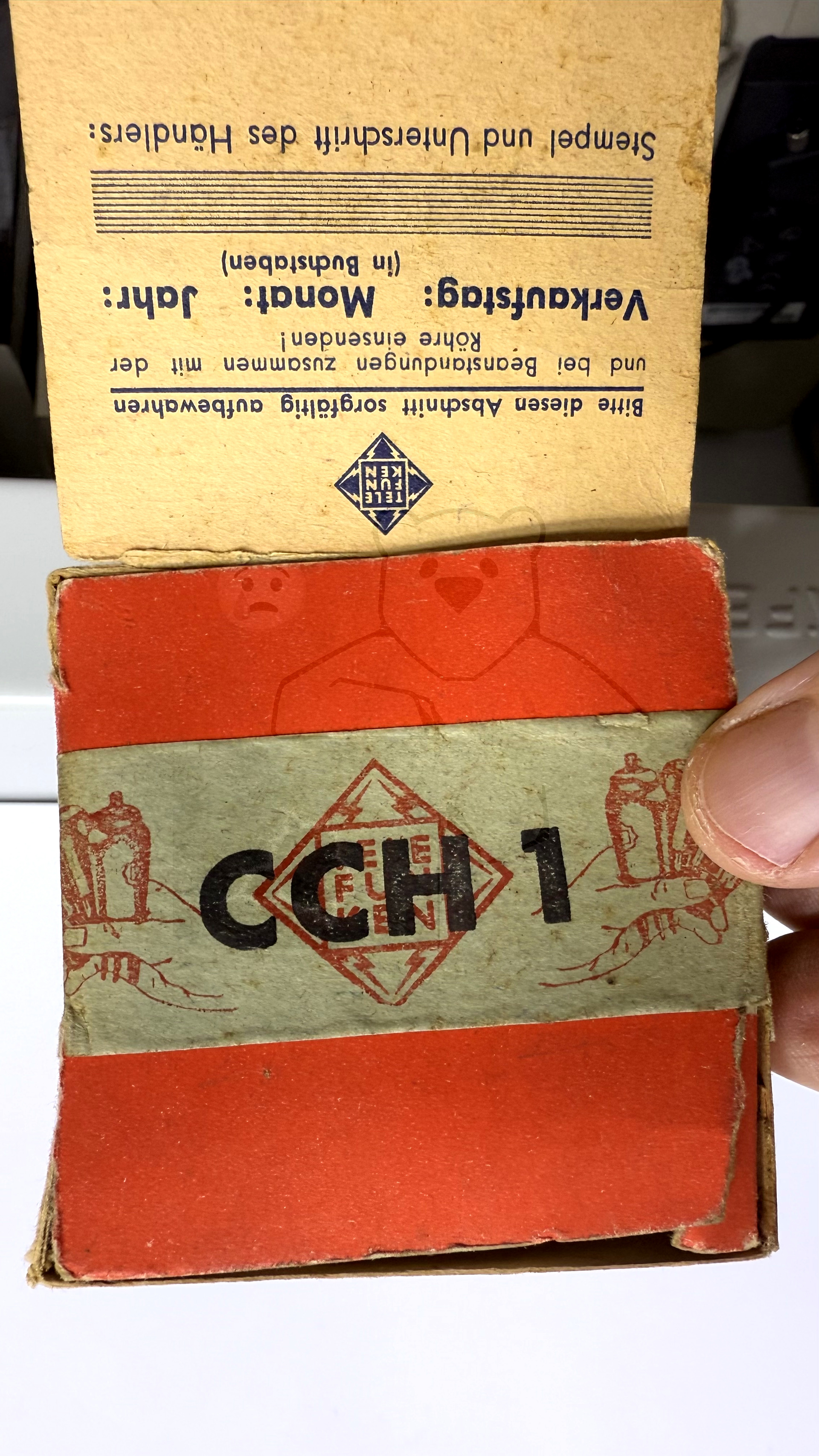 Röhre CCH1 #6927 Verpackung Bild 2