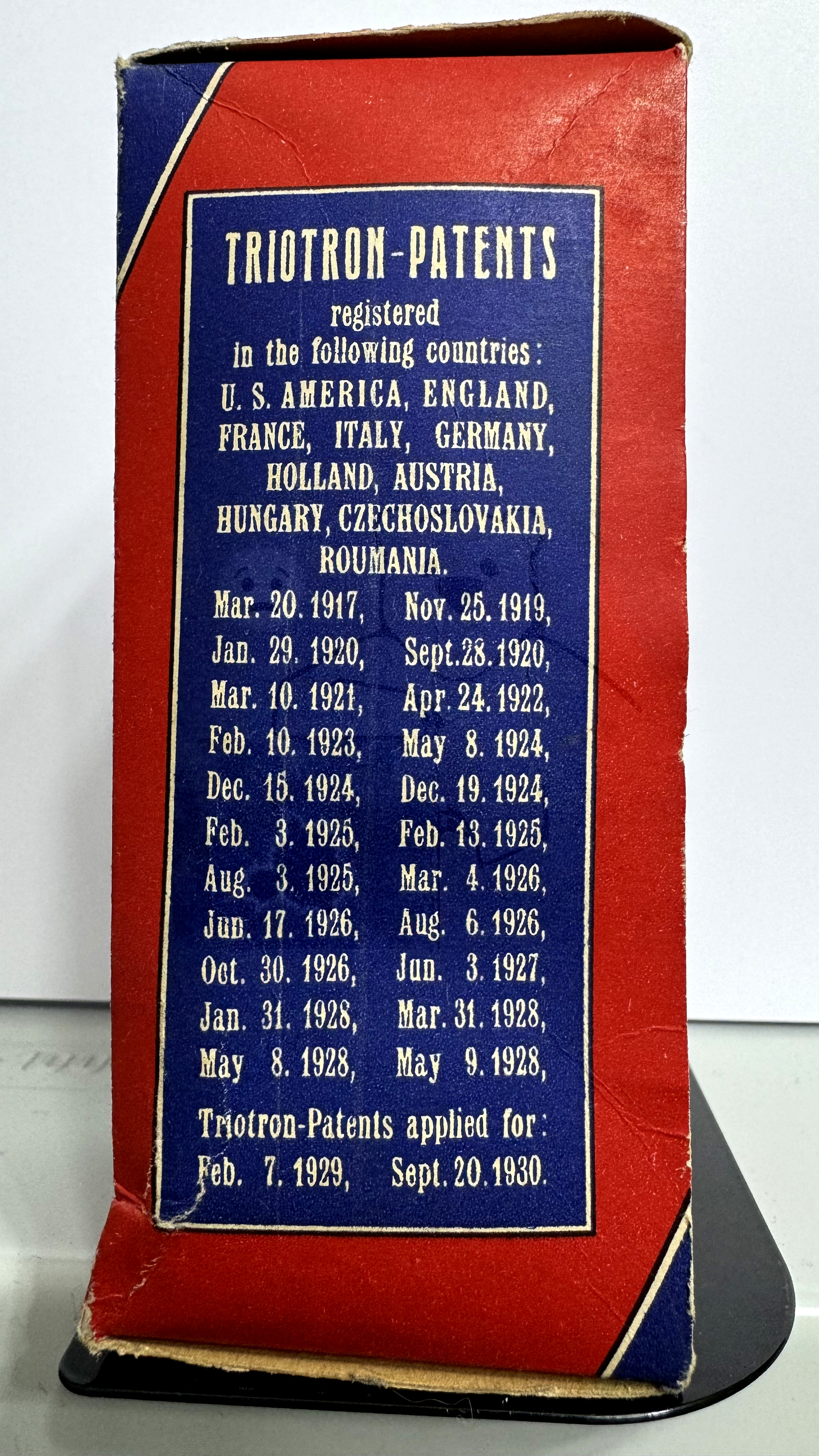 Röhre D130 #6004 Verpackung Bild 2