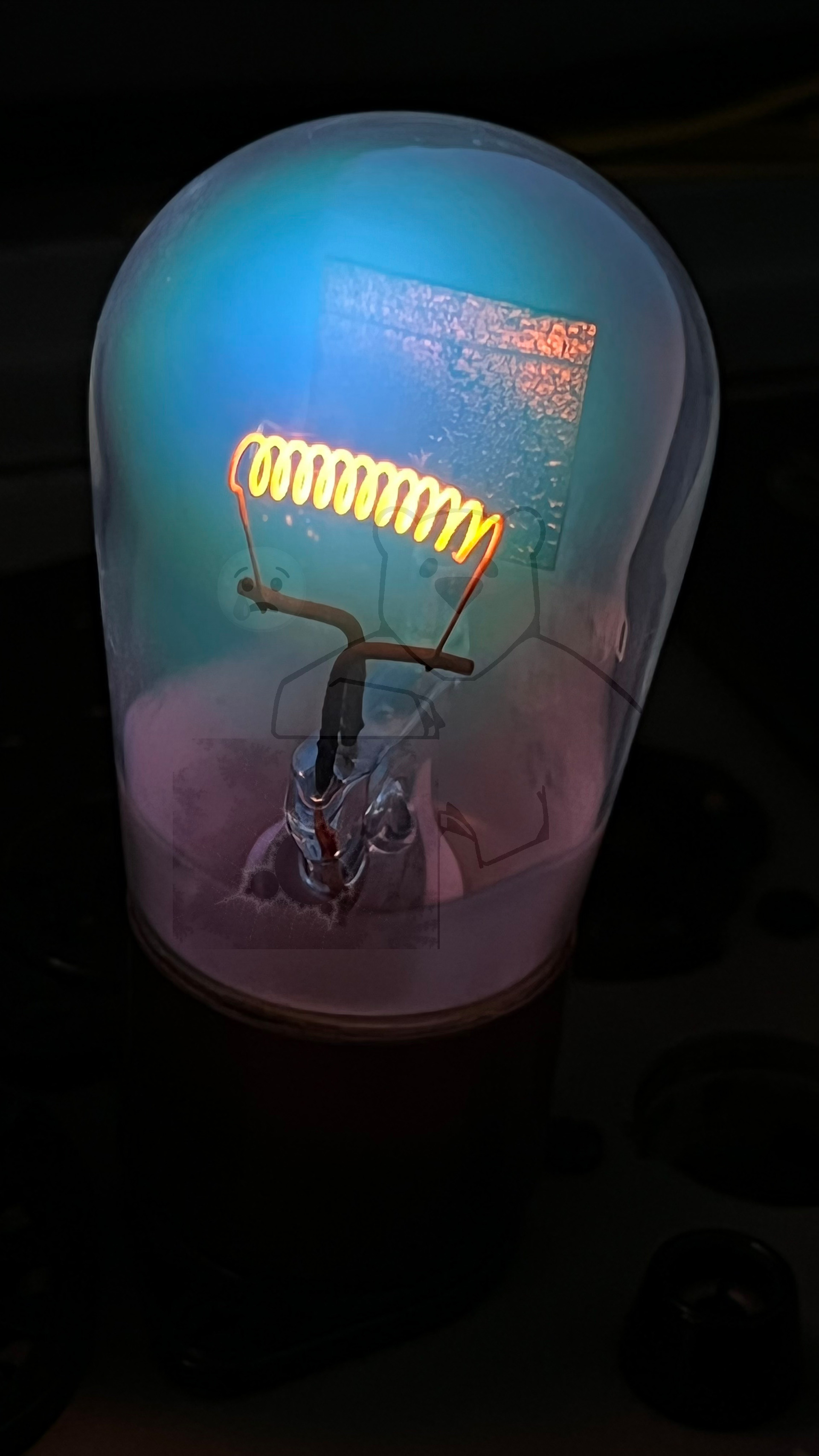 Röhre DCG1-250 #3575 In Betrieb Bild 2