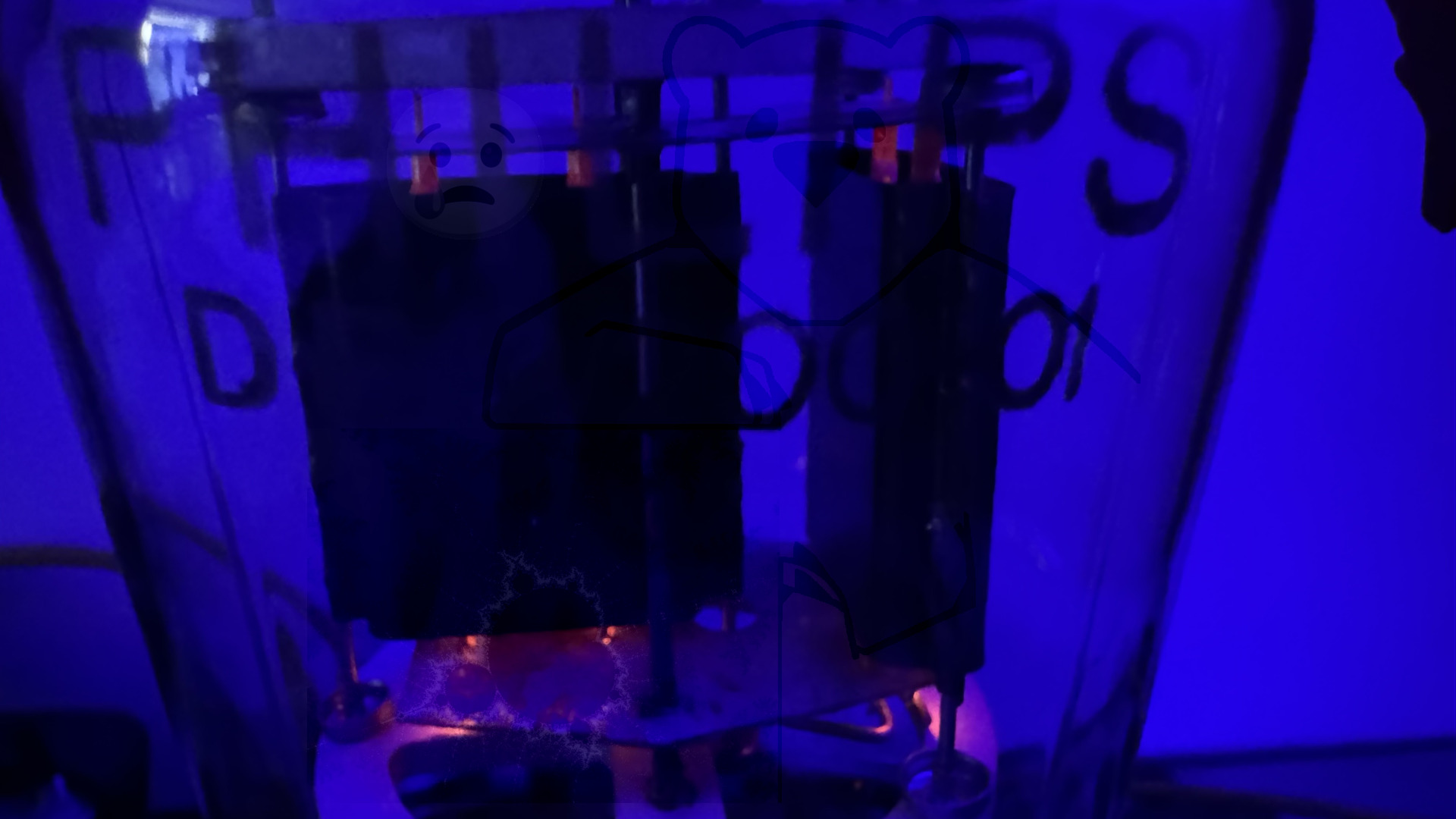 Röhre DE2-200-01 #6880 In Betrieb Bild 3