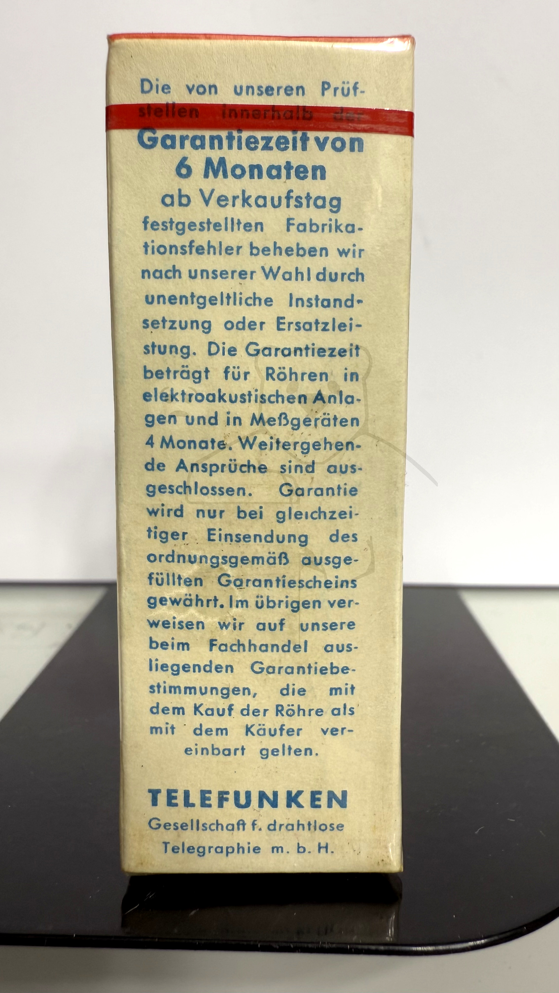 Röhre DK91 #6715 Verpackung Bild 3