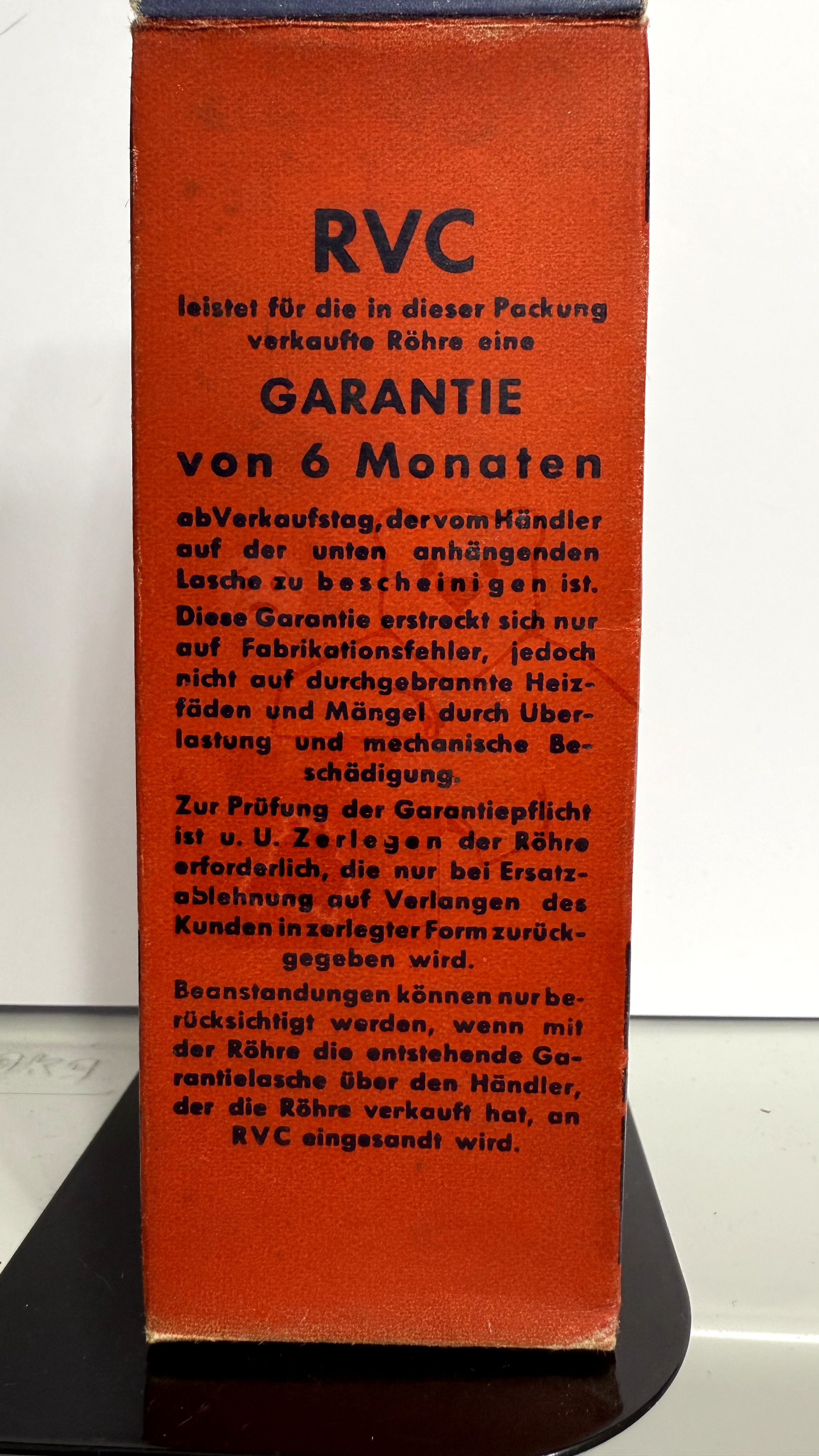 Röhre DL95 (Oktal) DL33 #8406 Verpackung Bild 3