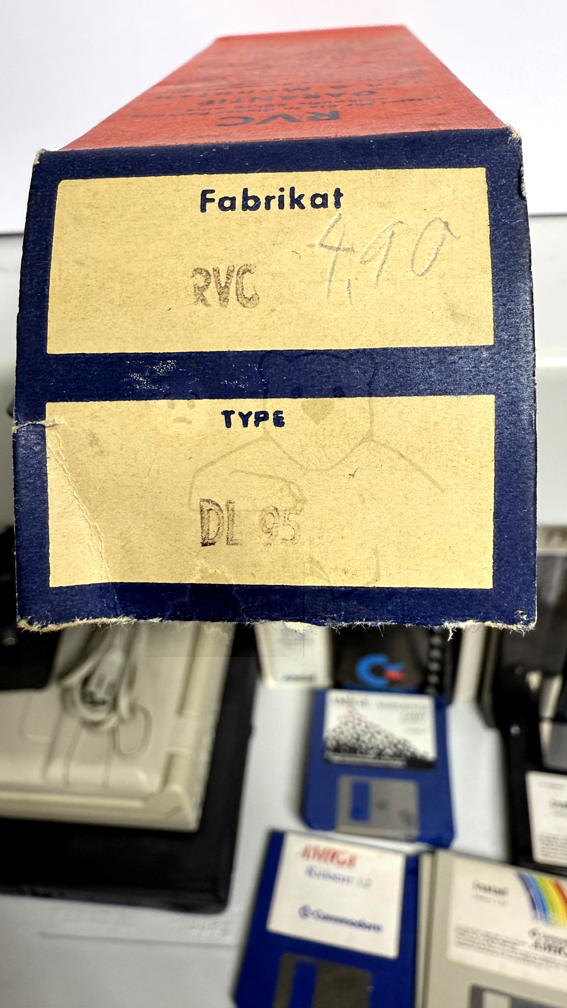 Röhre DL95 (Oktal) DL33 #8406 Verpackung Bild 4