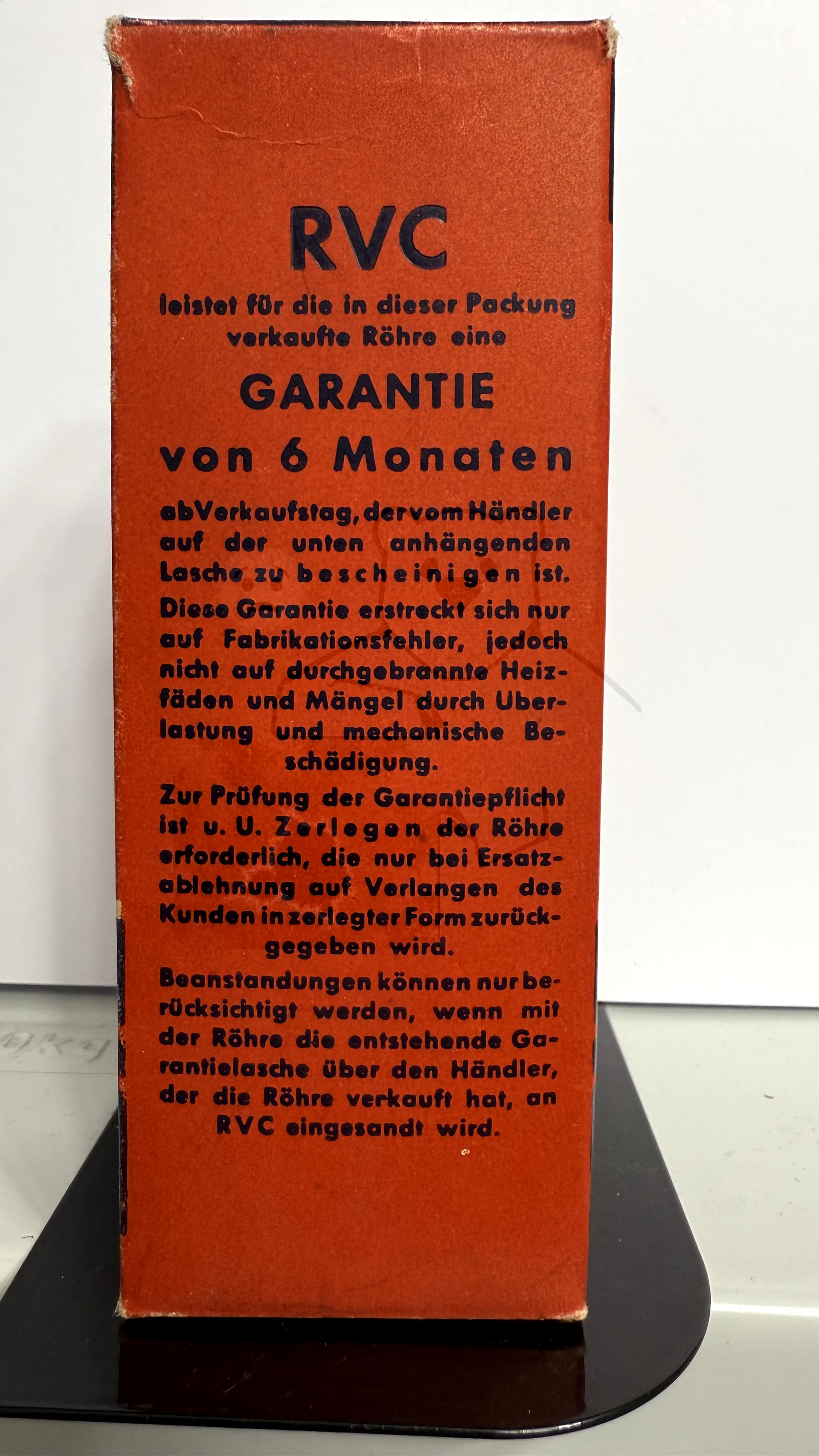 Röhre DLL21 #8409 Verpackung Bild 3