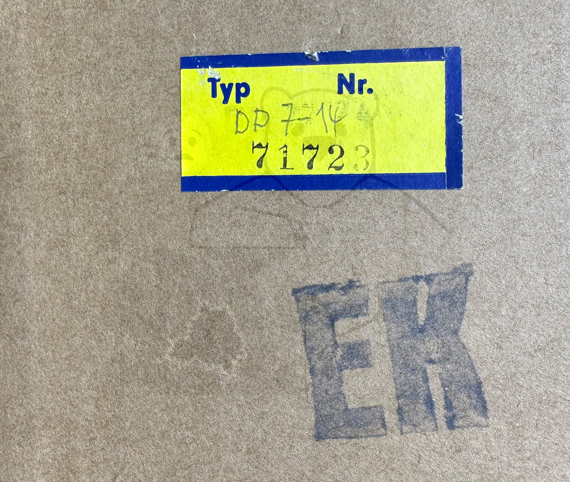 Röhre DP7-14 #8484 Verpackung Bild 6