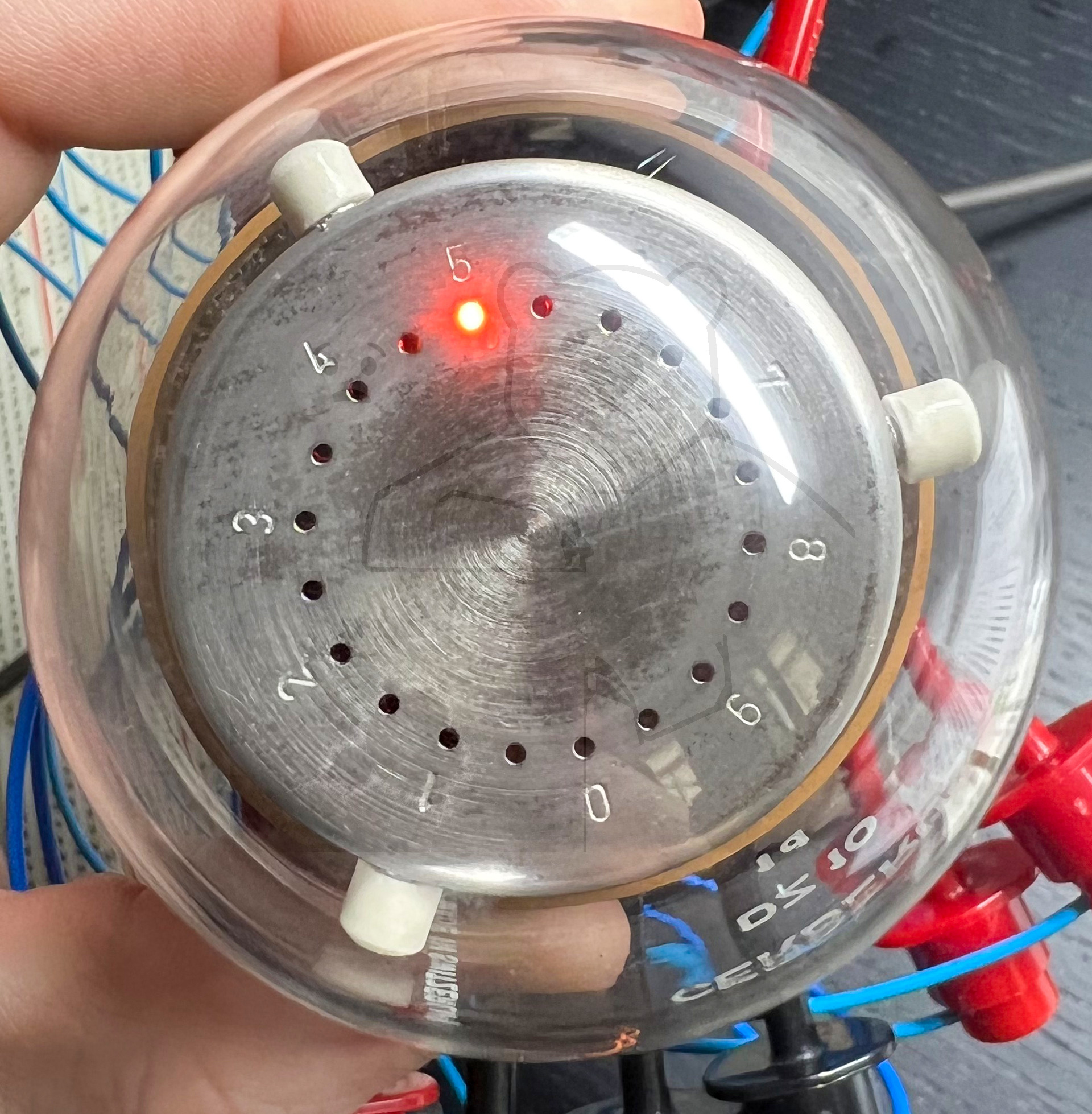 Röhre DZ10 #6848 Nomotron Bild 1 In Betrieb