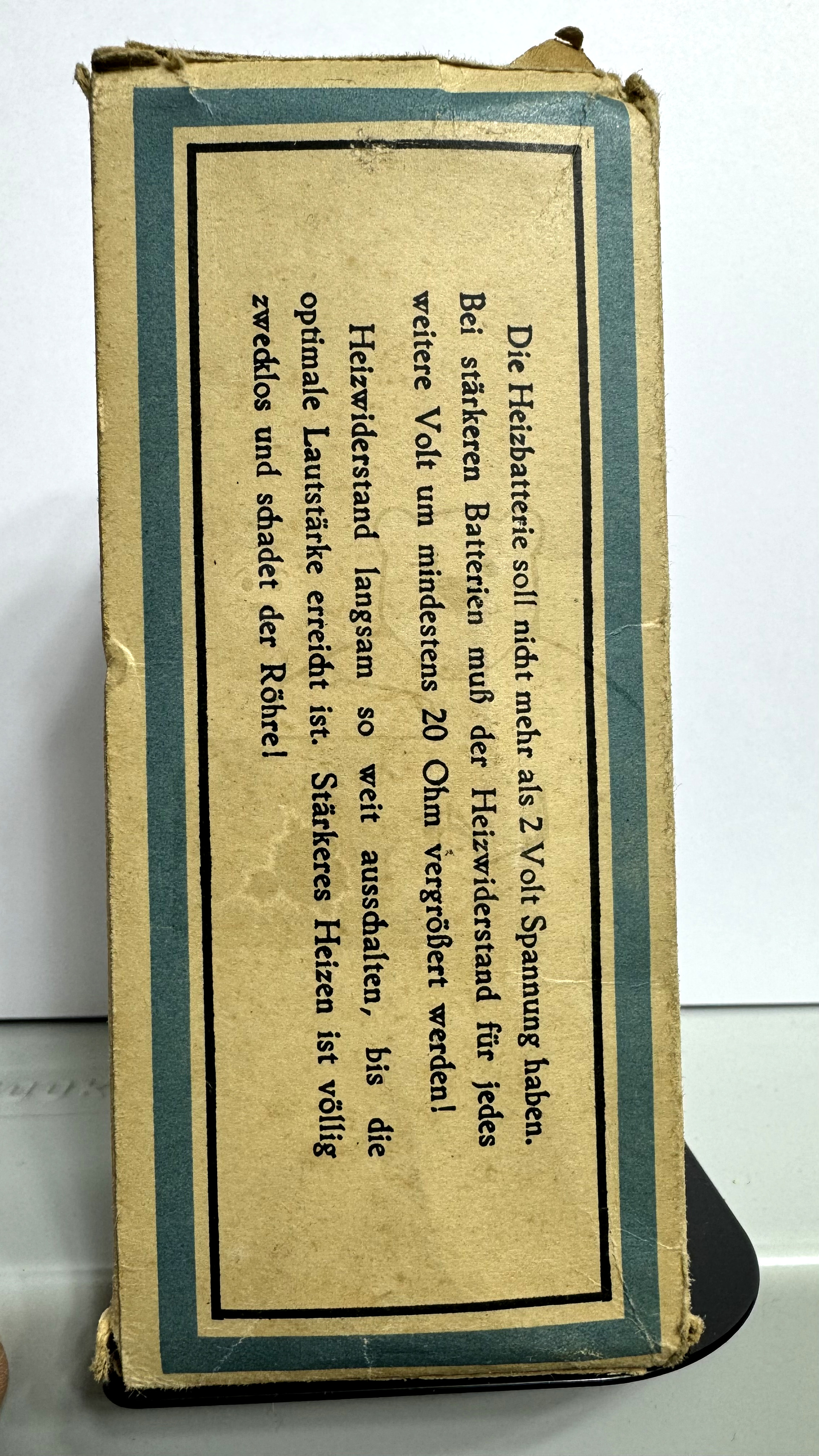 Röhre Duovolt H #7560 Verpackung Bild 4