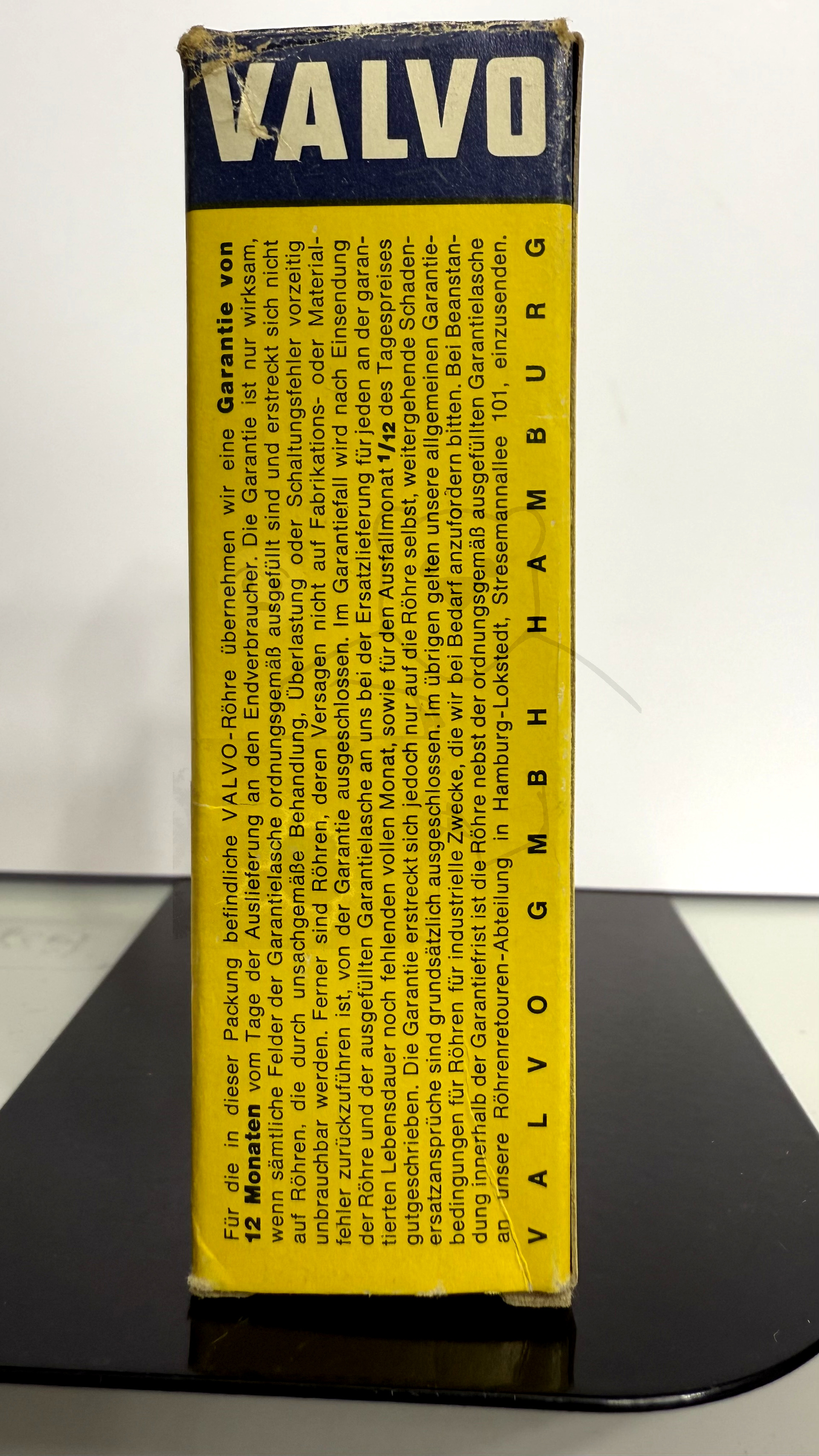 Röhre E186F #6709 Verpackung Bild 2