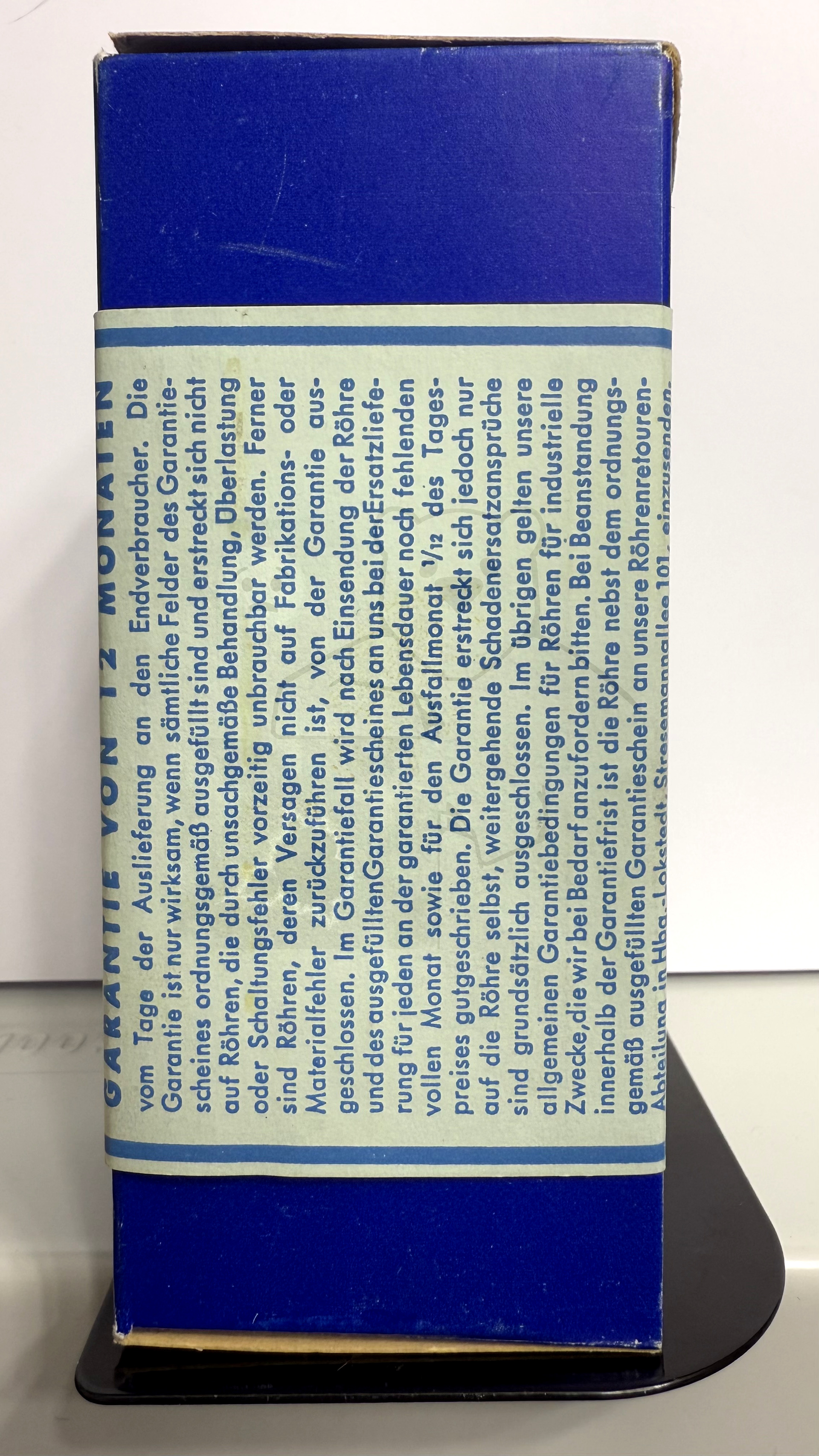 Röhre E1T #0328 Verpackung Bild 8