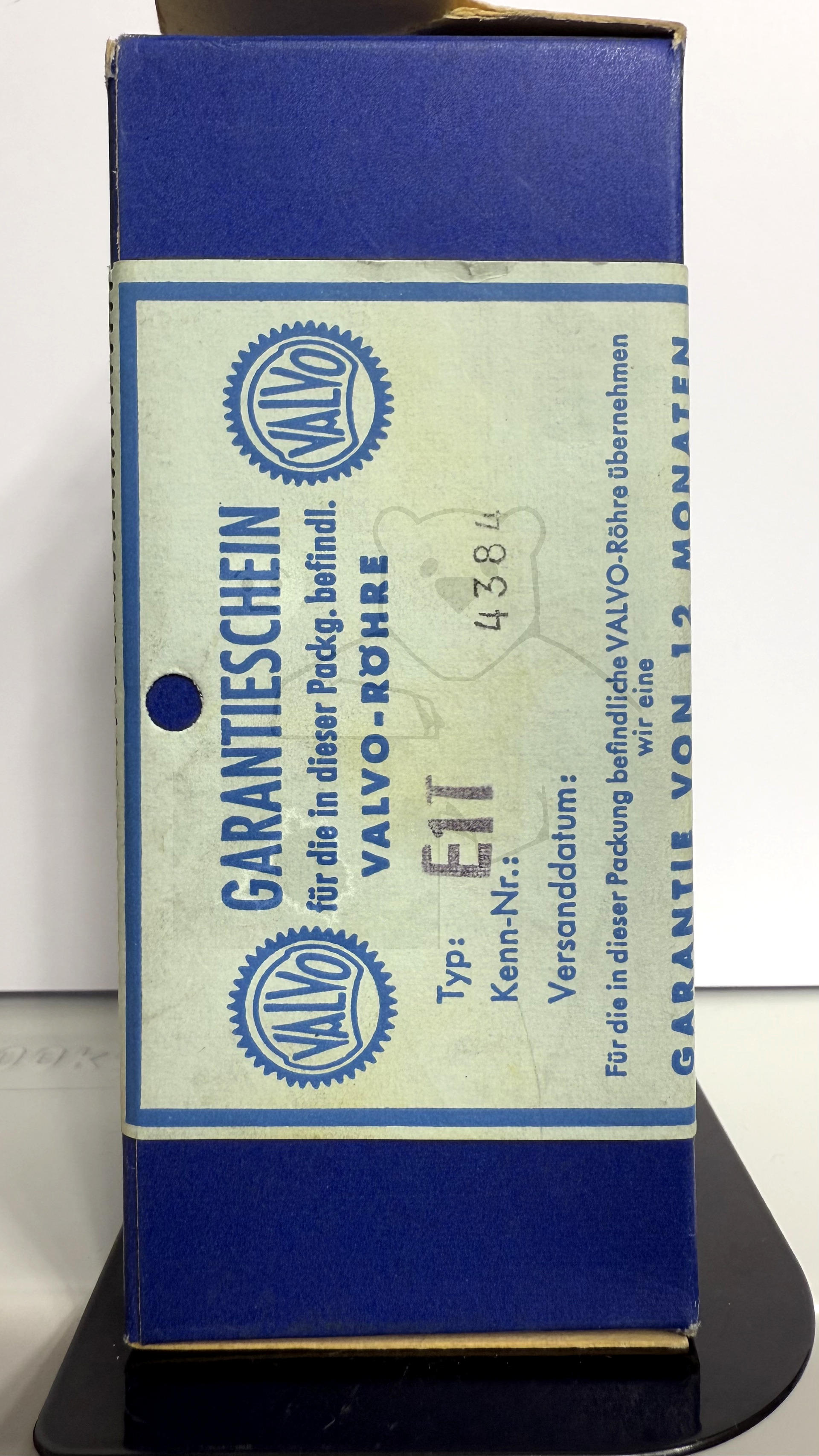 Röhre E1T #0387 Verpackung Bild 6