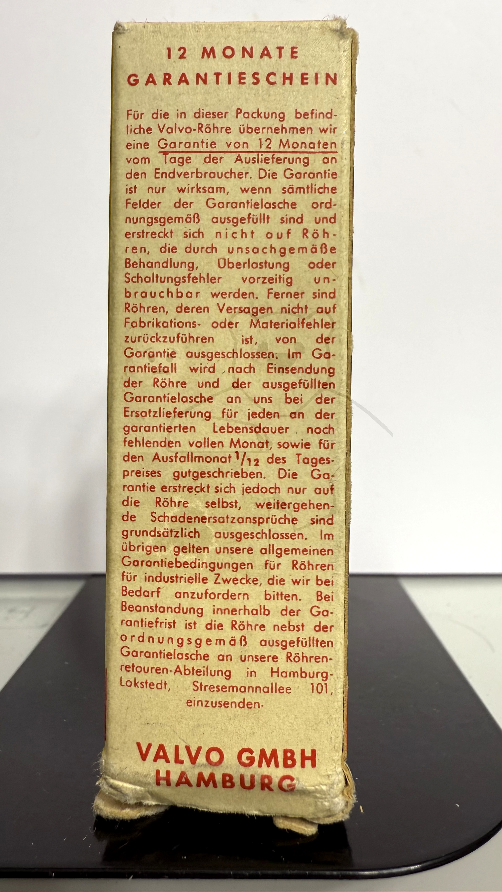 Röhre E810F #3384 Verpackung Bild 2