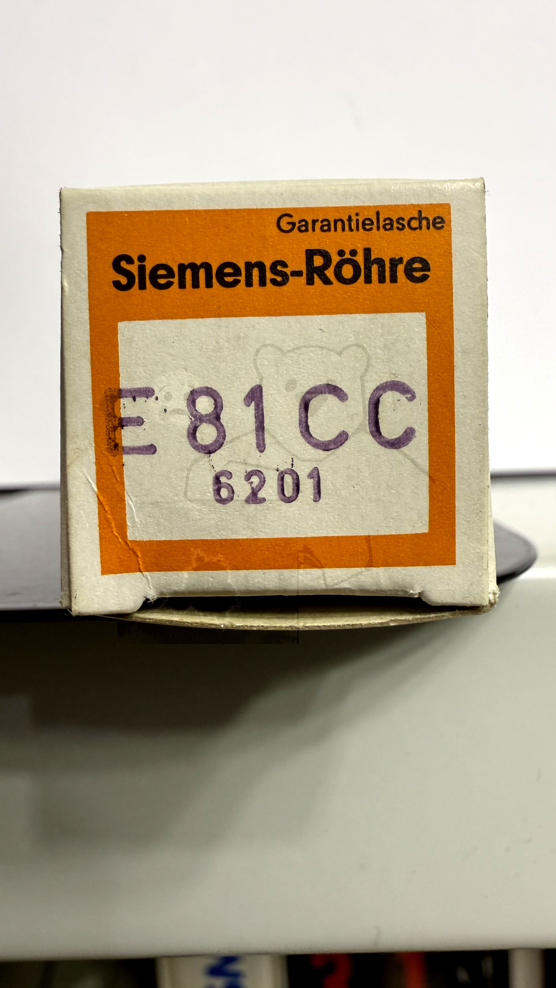 Röhre E81CC #3315 Verpackung Bild 3