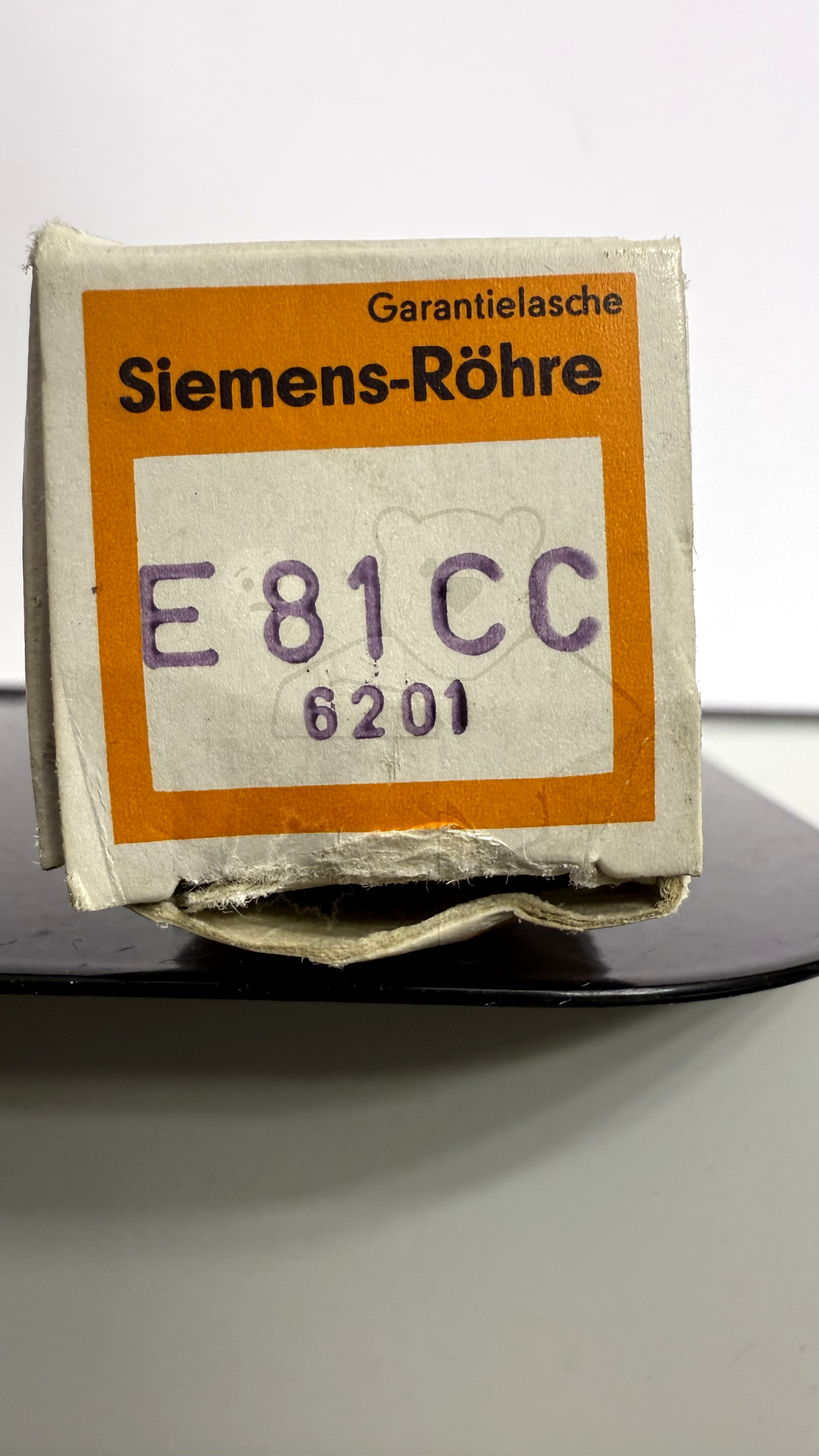 Röhre E81CC #3378 Verpackung Bild 3