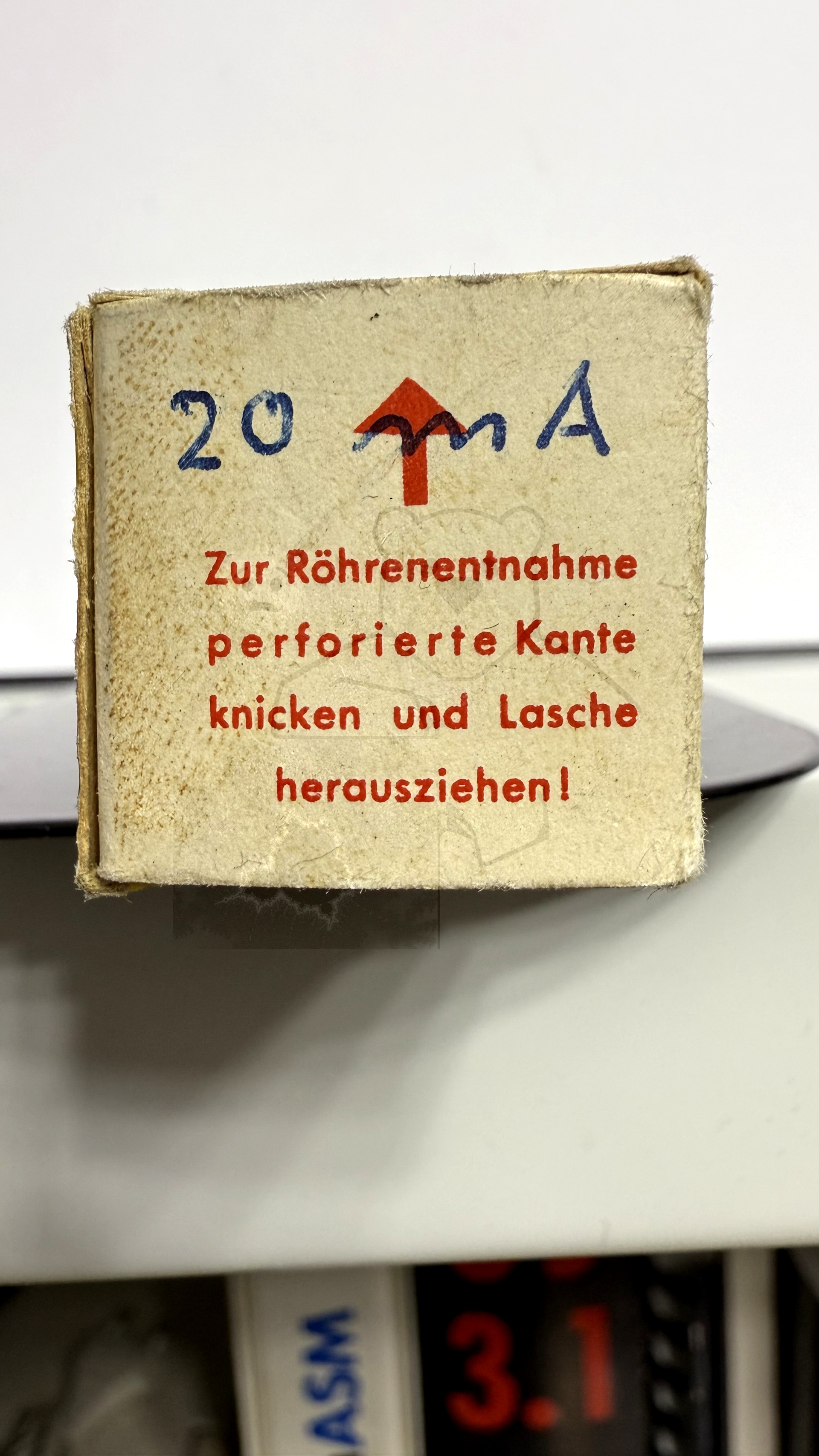 Röhre E81L #3380 Verpackung Bild 4