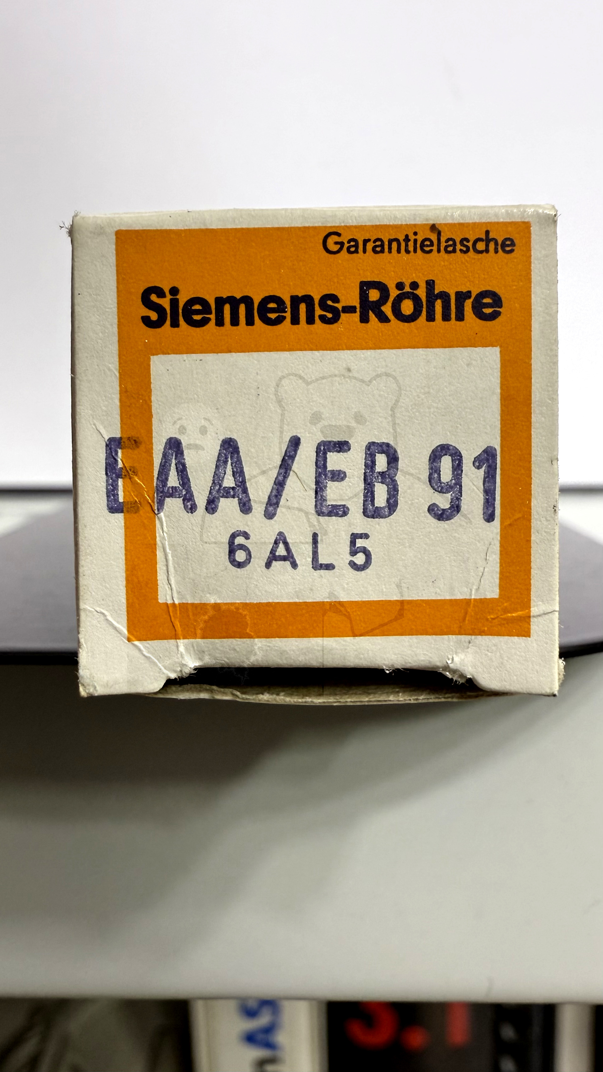 Röhre EAA91 #2295 Verpackung Bild 3