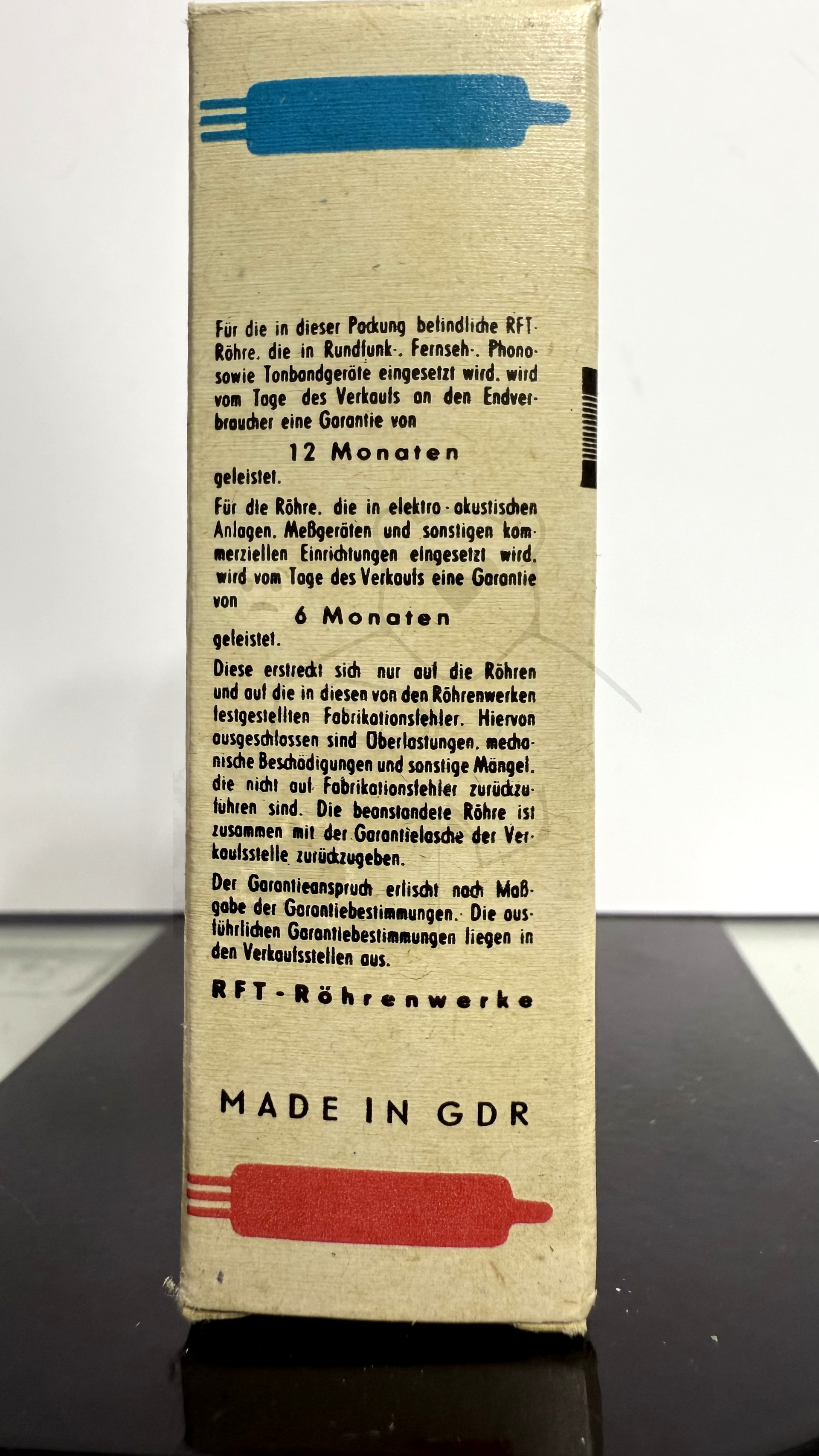 Röhre EABC80 #3610 Verpackung Bild 3