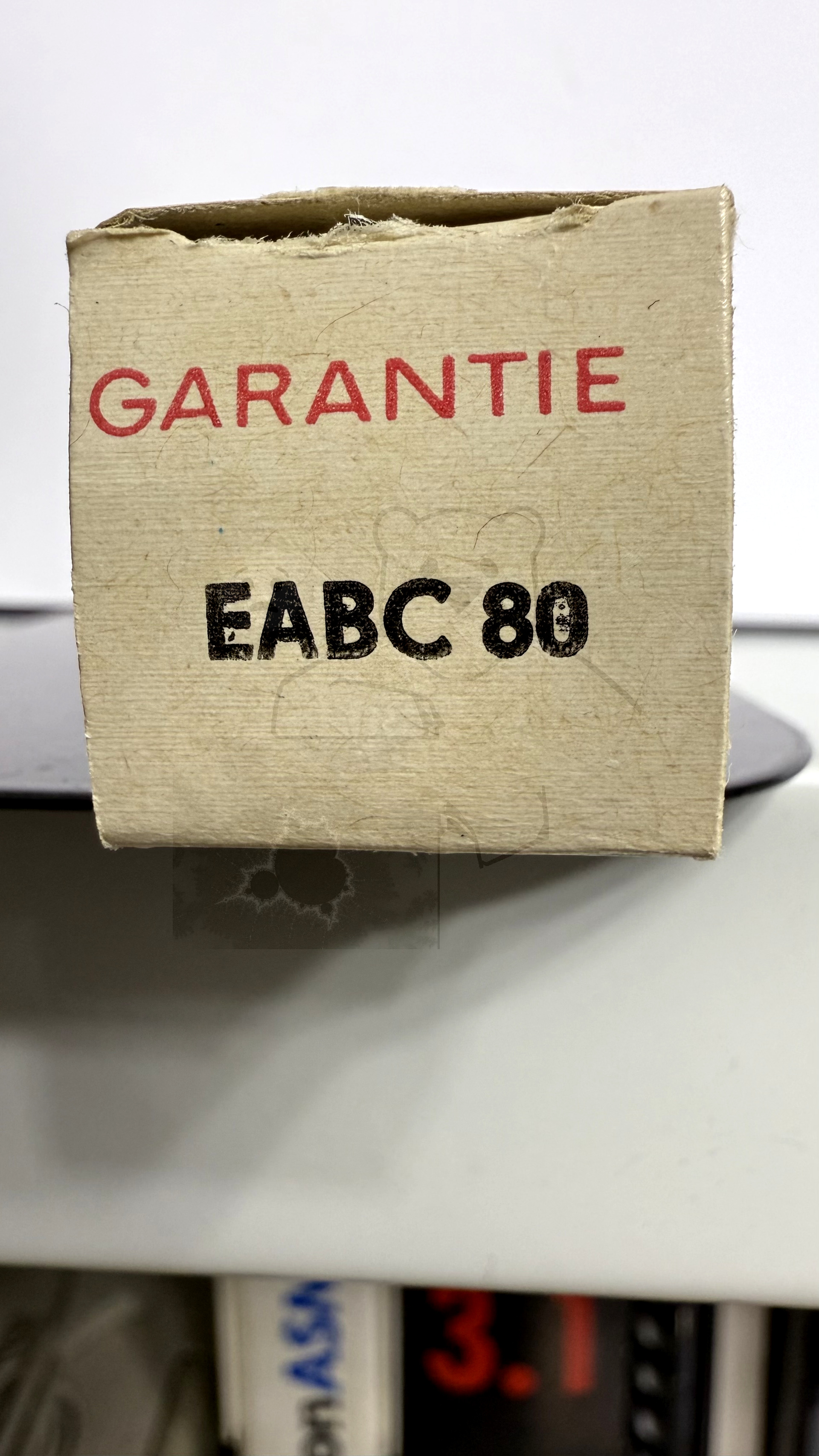 Röhre EABC80 #3610 Verpackung Bild 4