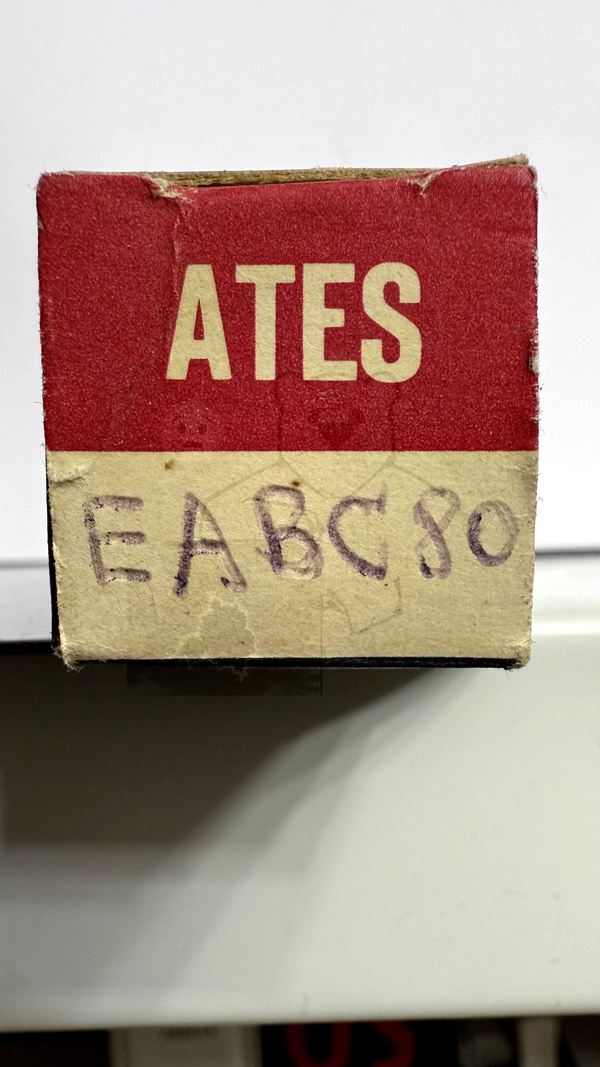 Röhre EABC80 #7078 Verpackung Bild 3