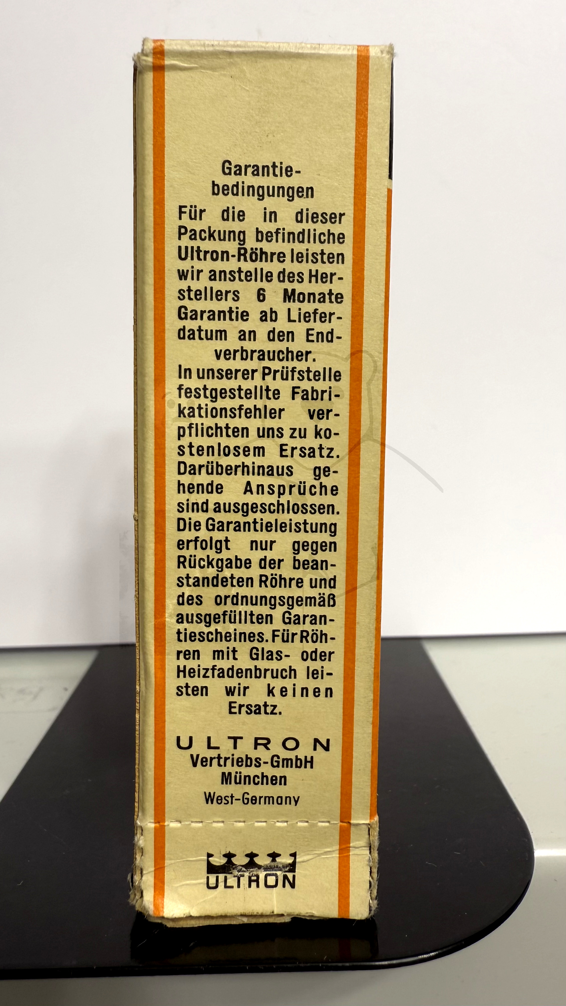 Röhre EABC80 #8494 Verpackung Bild 2