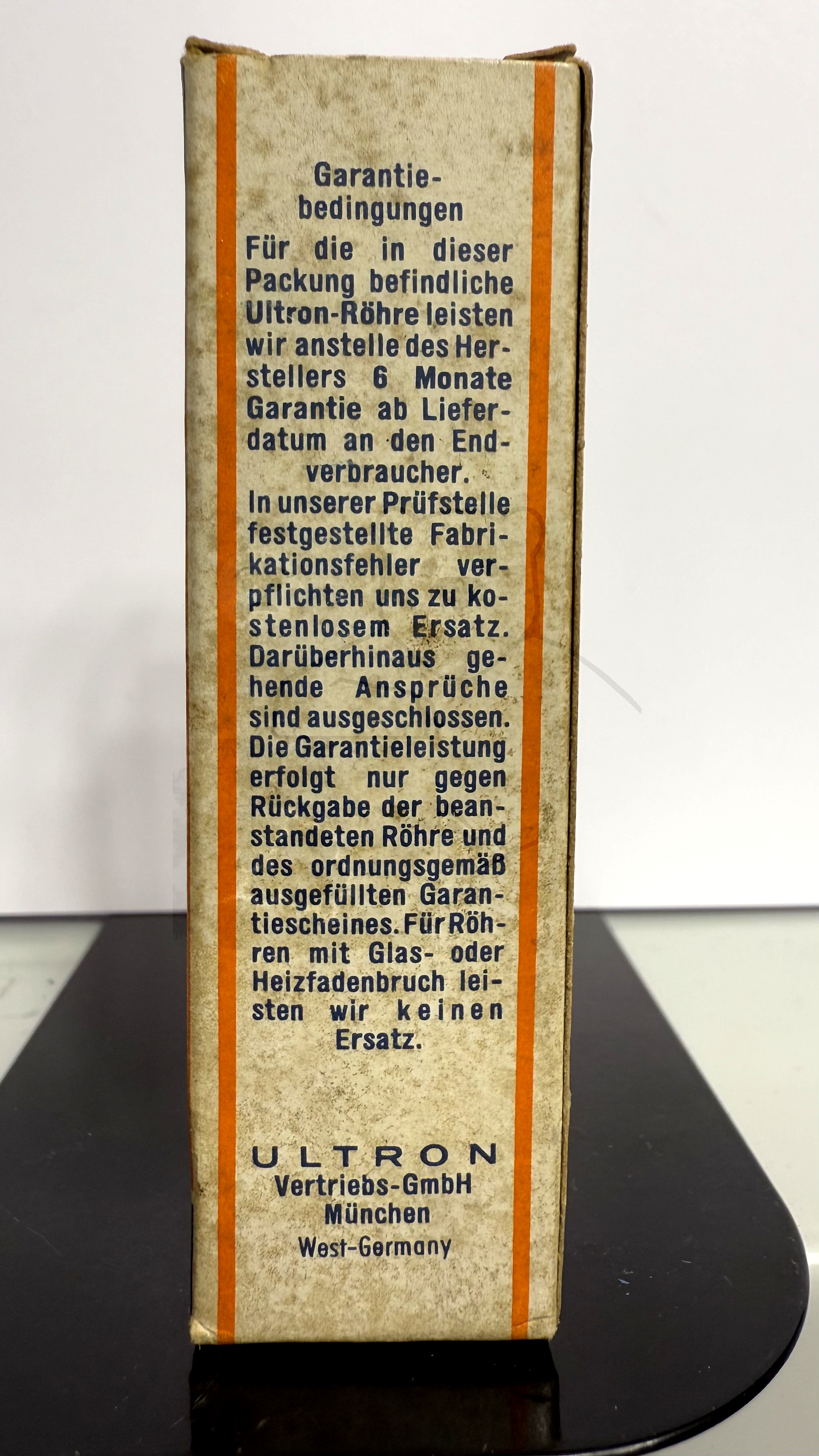 Röhre EABC80 #8497 Verpackung Bild 2