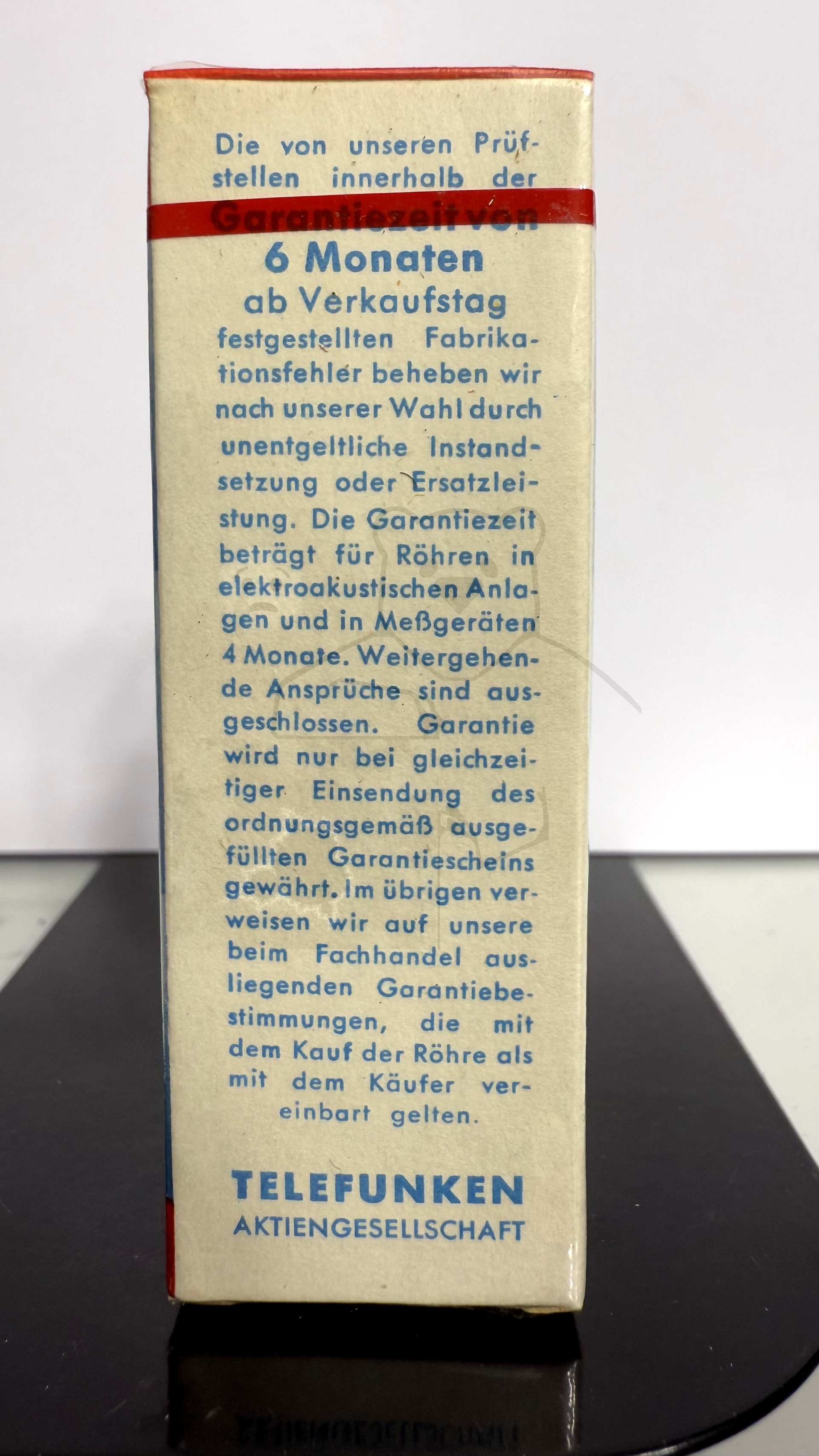 Röhre EAF42 #5951 Verpackung Bild 3