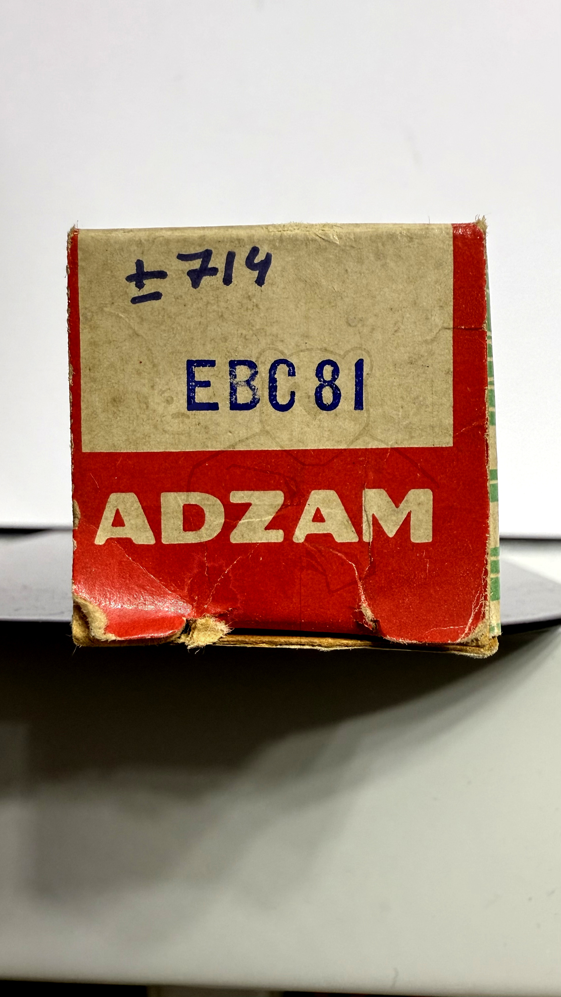 Röhre EBC81 #4142 Verpackung Bild 3