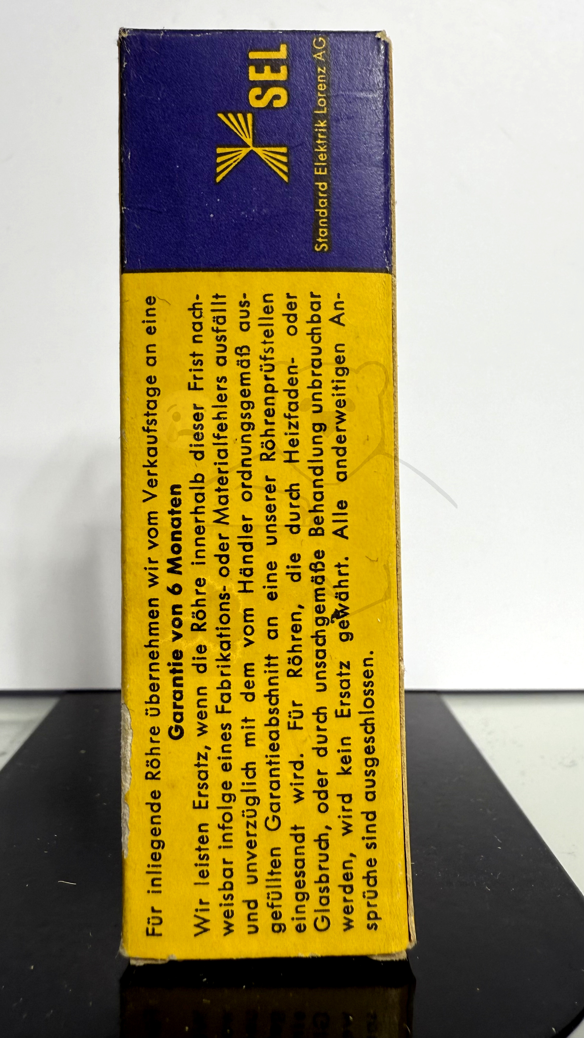 Röhre EBC81 #7186 Verpackung Bild 4