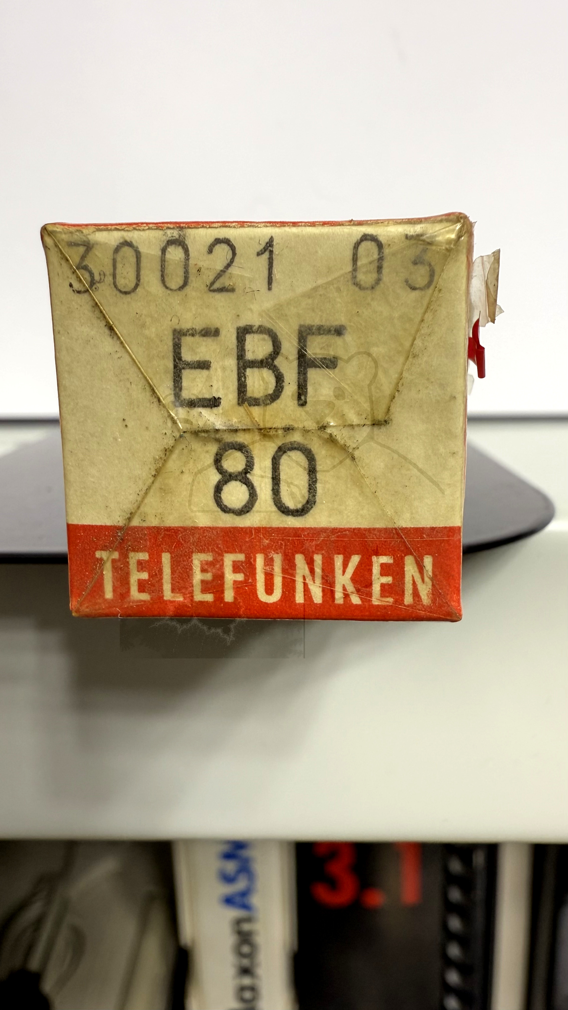 Röhre EBF80 #6714 Verpackung Bild 4