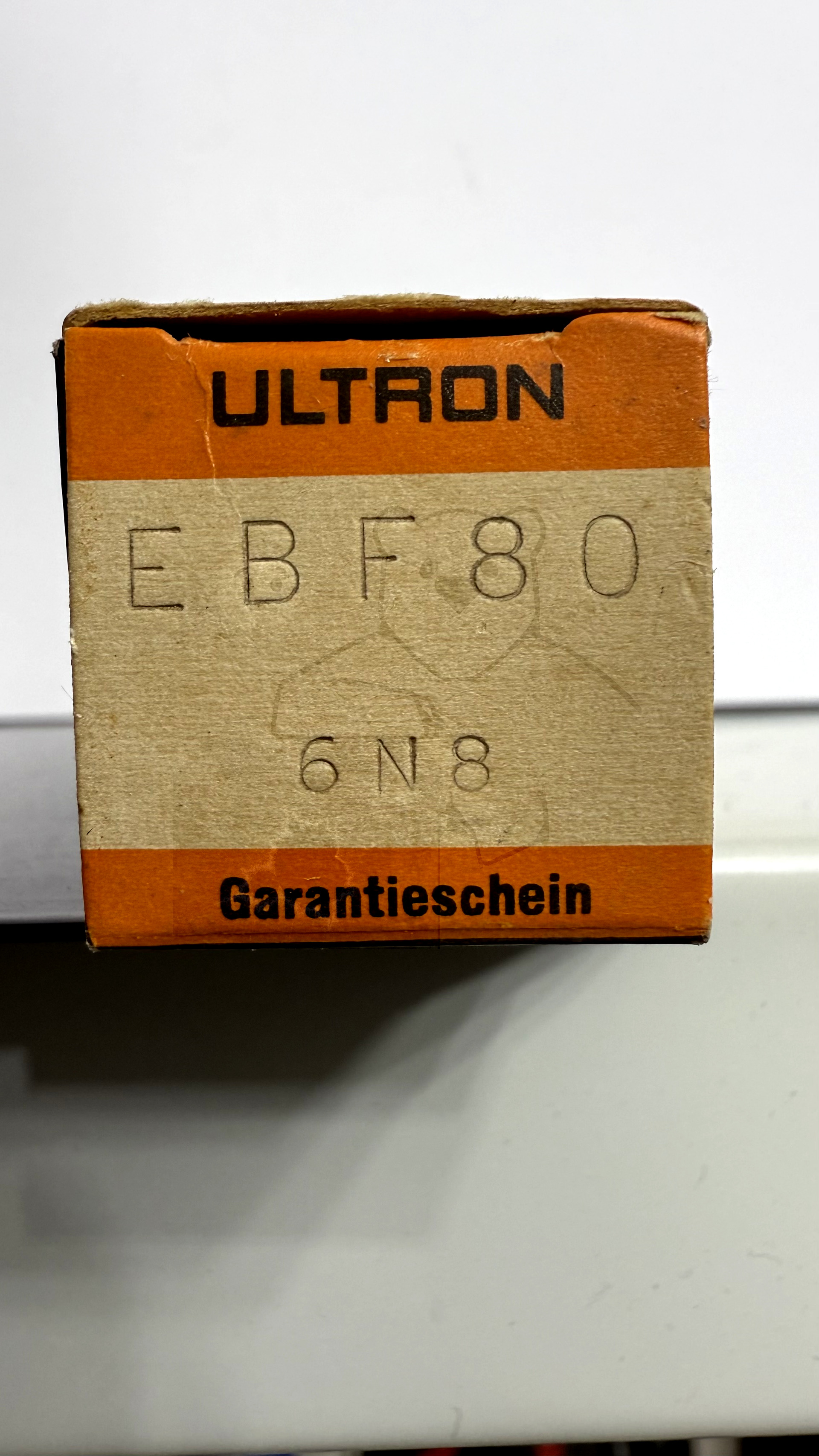 Röhre EBF80 #7092 Verpackung Bild 4