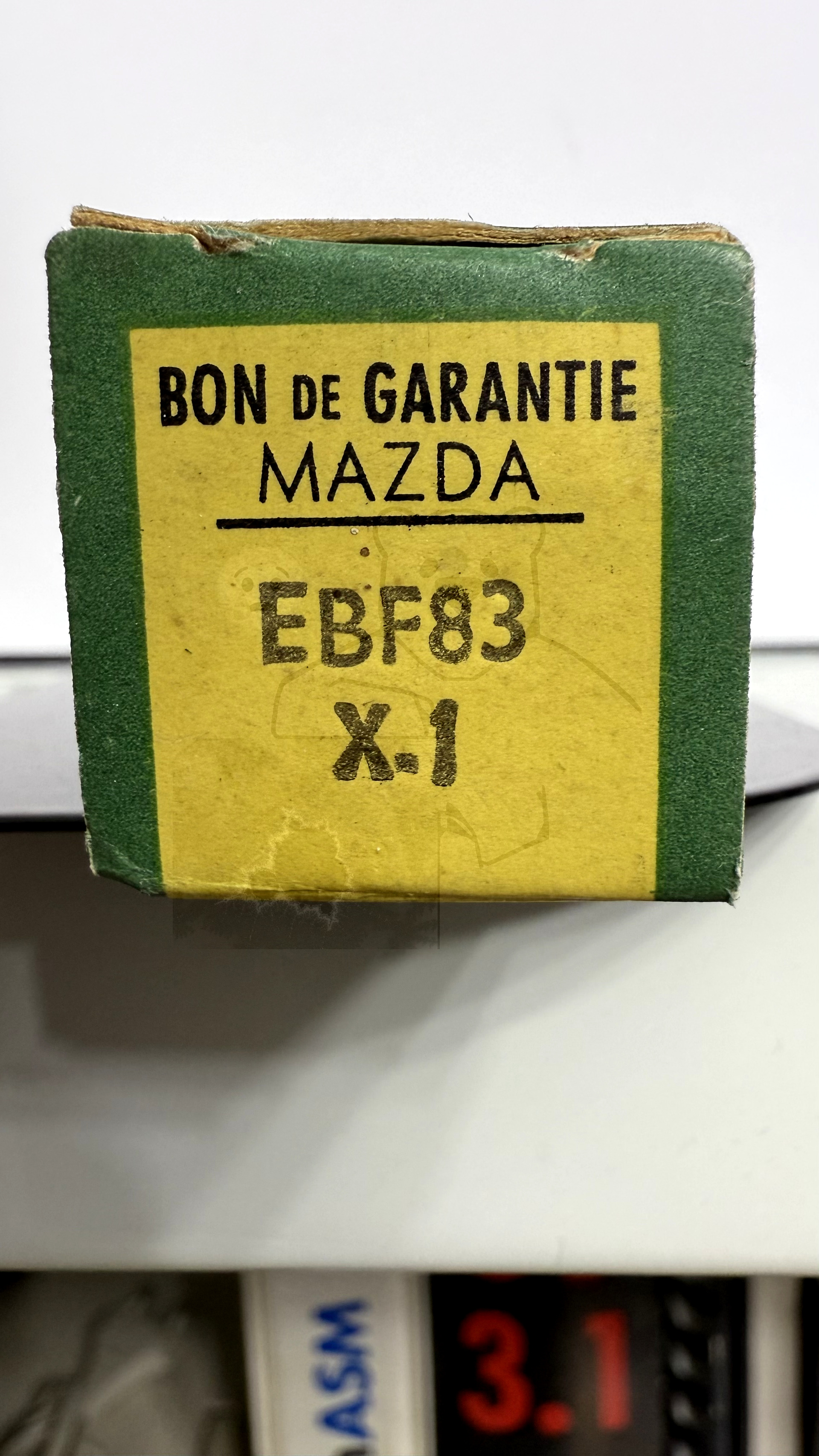 Röhre EBF83 #7090 Verpackung Bild 3