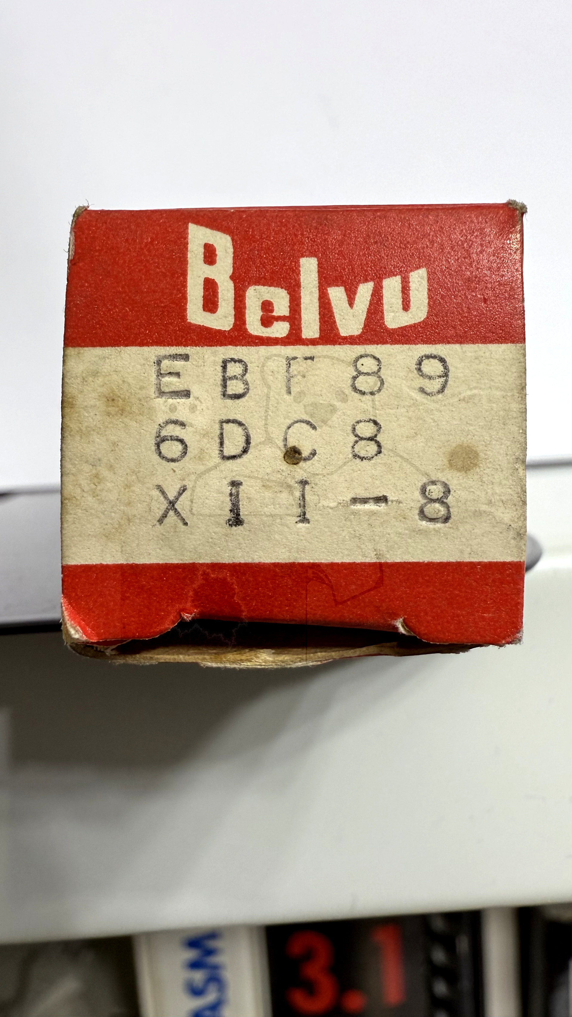 Röhre EBF89 #7132 Verpackung Bild 3