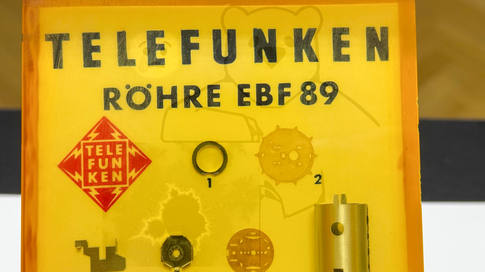 Röhre EBF89 Telefunken Lehrmittel EBF89 Bild 2