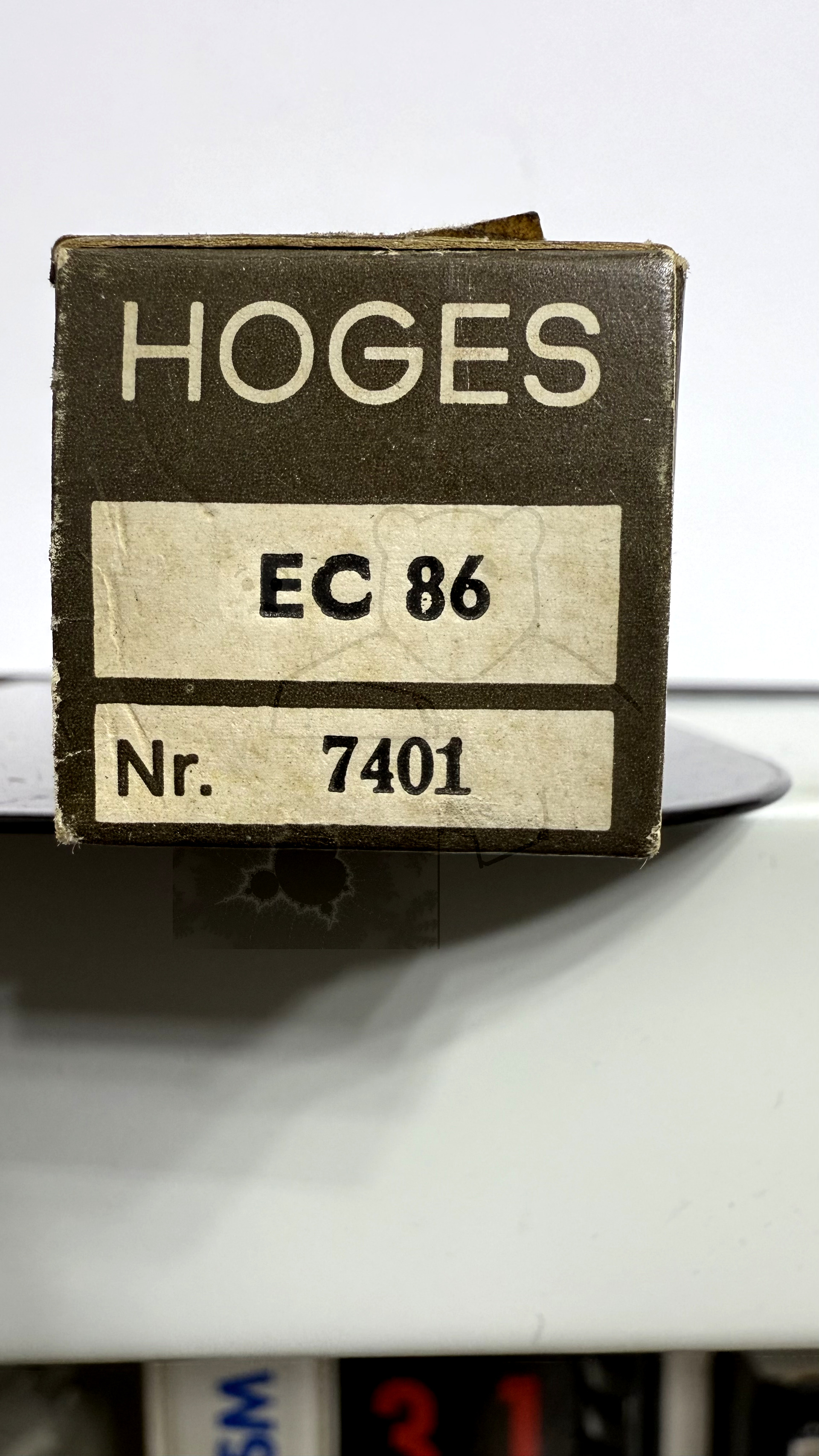 Röhre EC86 #7190 Verpackung Bild 3