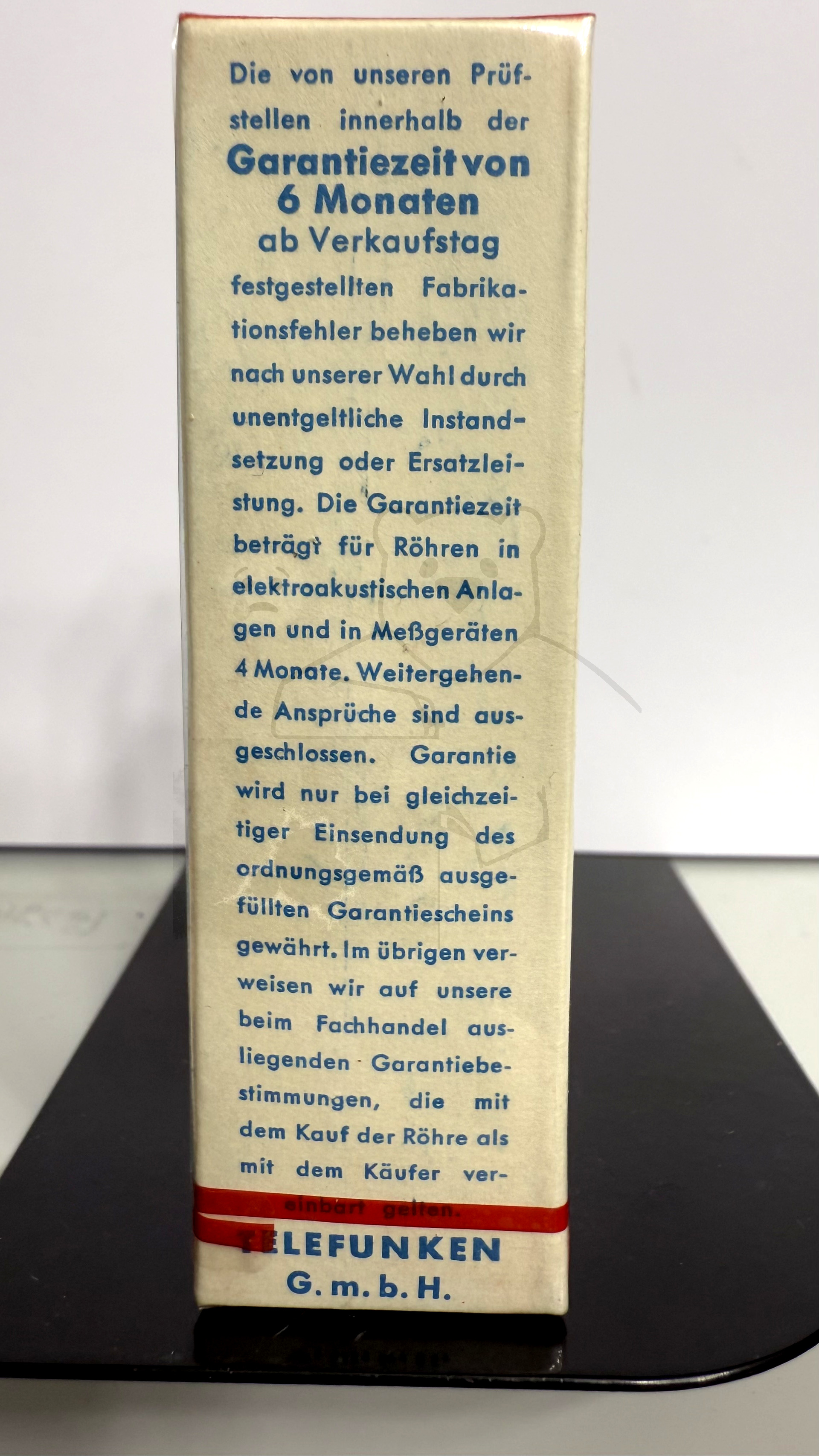 Röhre ECF80 #5944 Verpackung Bild 3